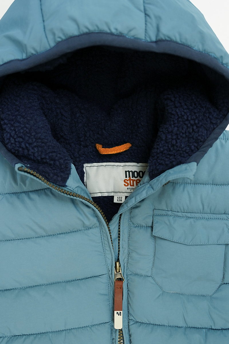 Moodstreet boys jacket puffer Blauw-1 4