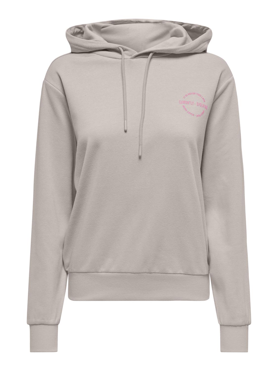 Fitness dames hoodie wit