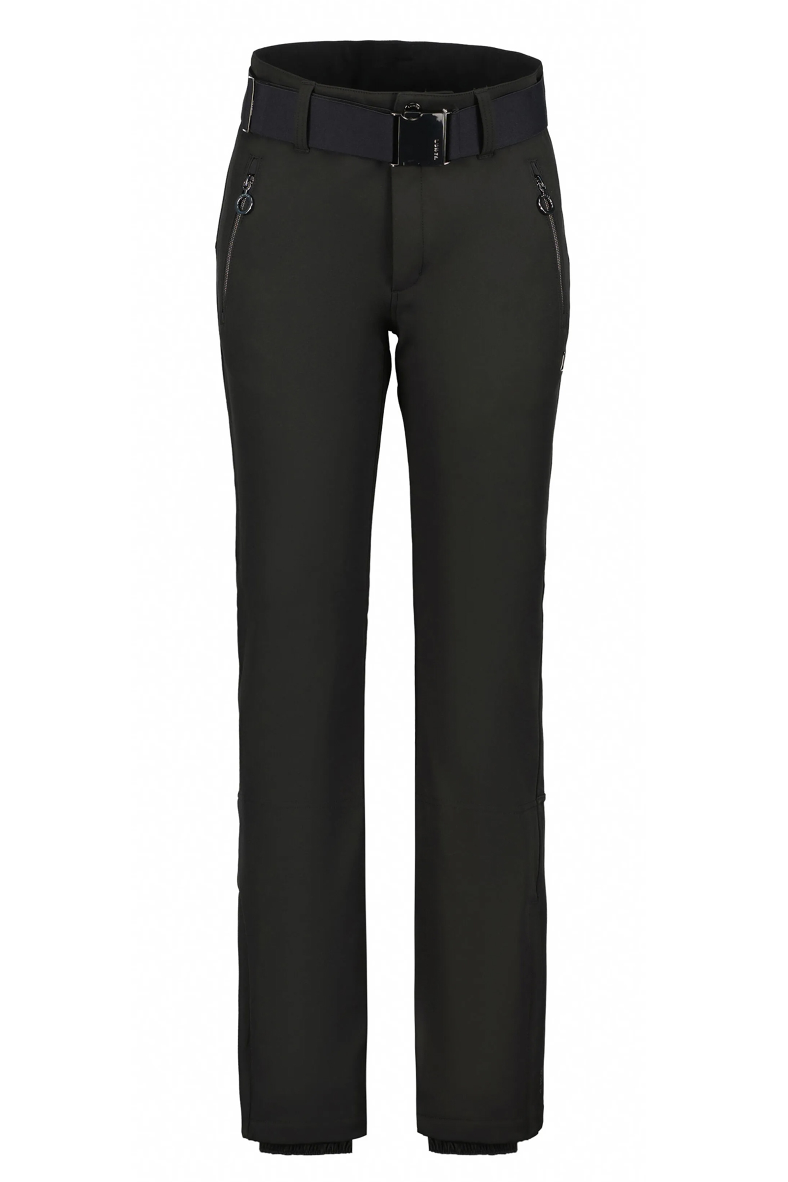 Wintersport dames strechbroek zwart