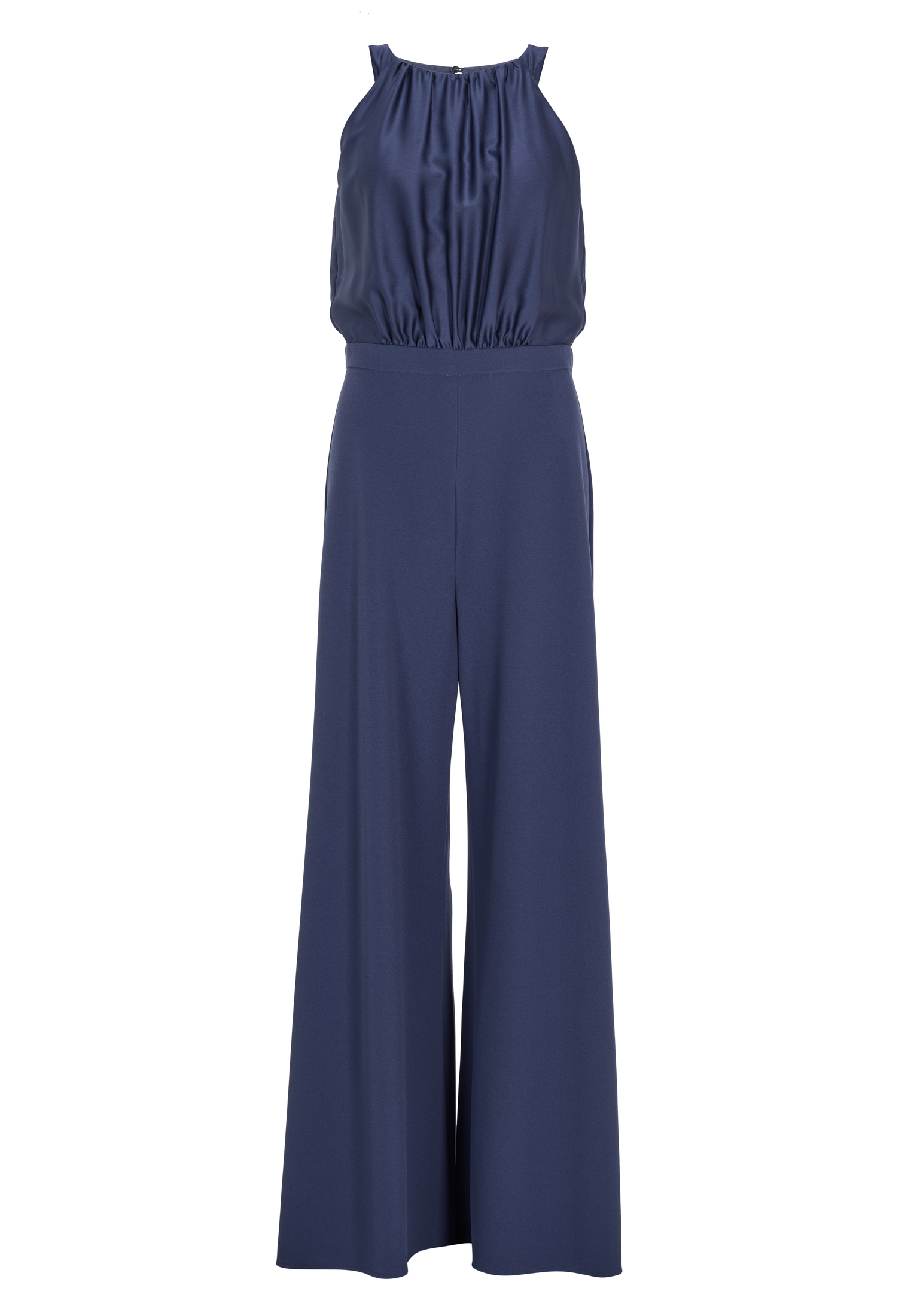 Swing Jumpsuit mit amerikanischem Ausschn future blue 1