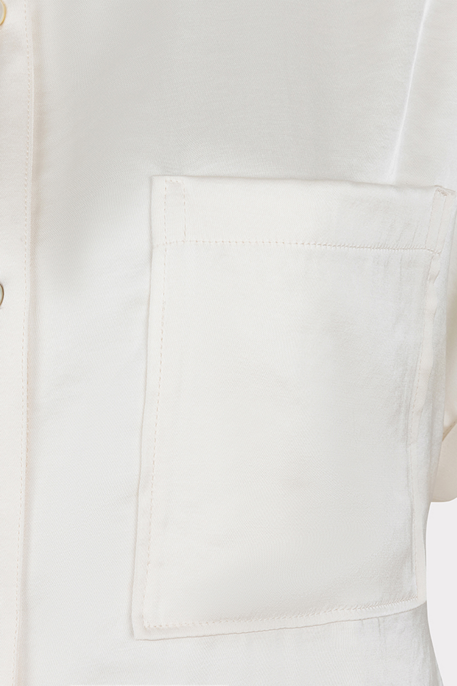 Dames blouse korte mouw ecru