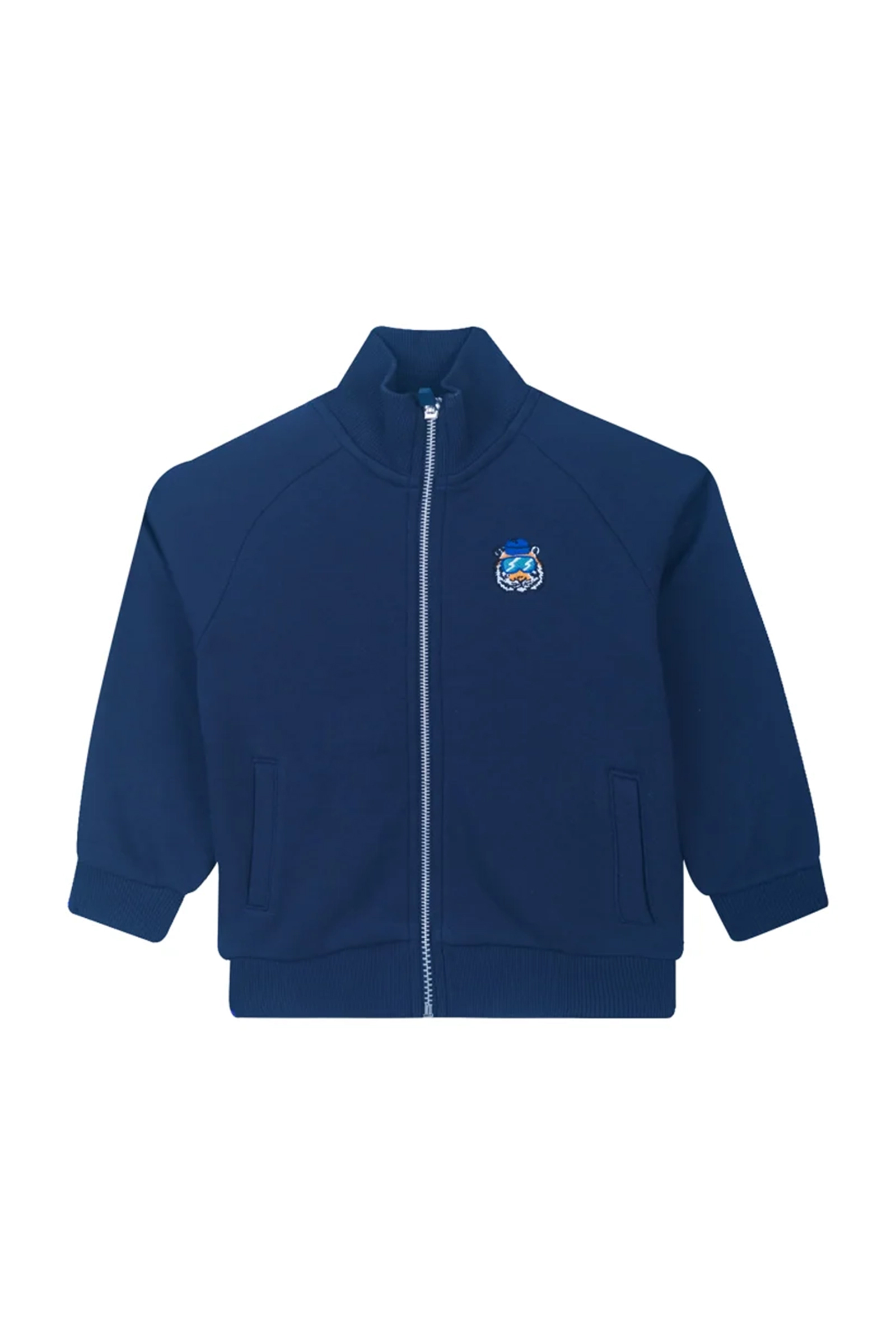 Jongens vest blauw