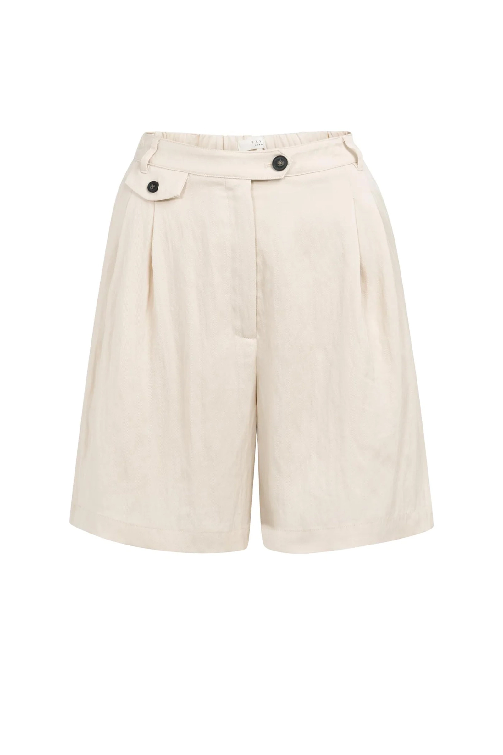Dames short wit