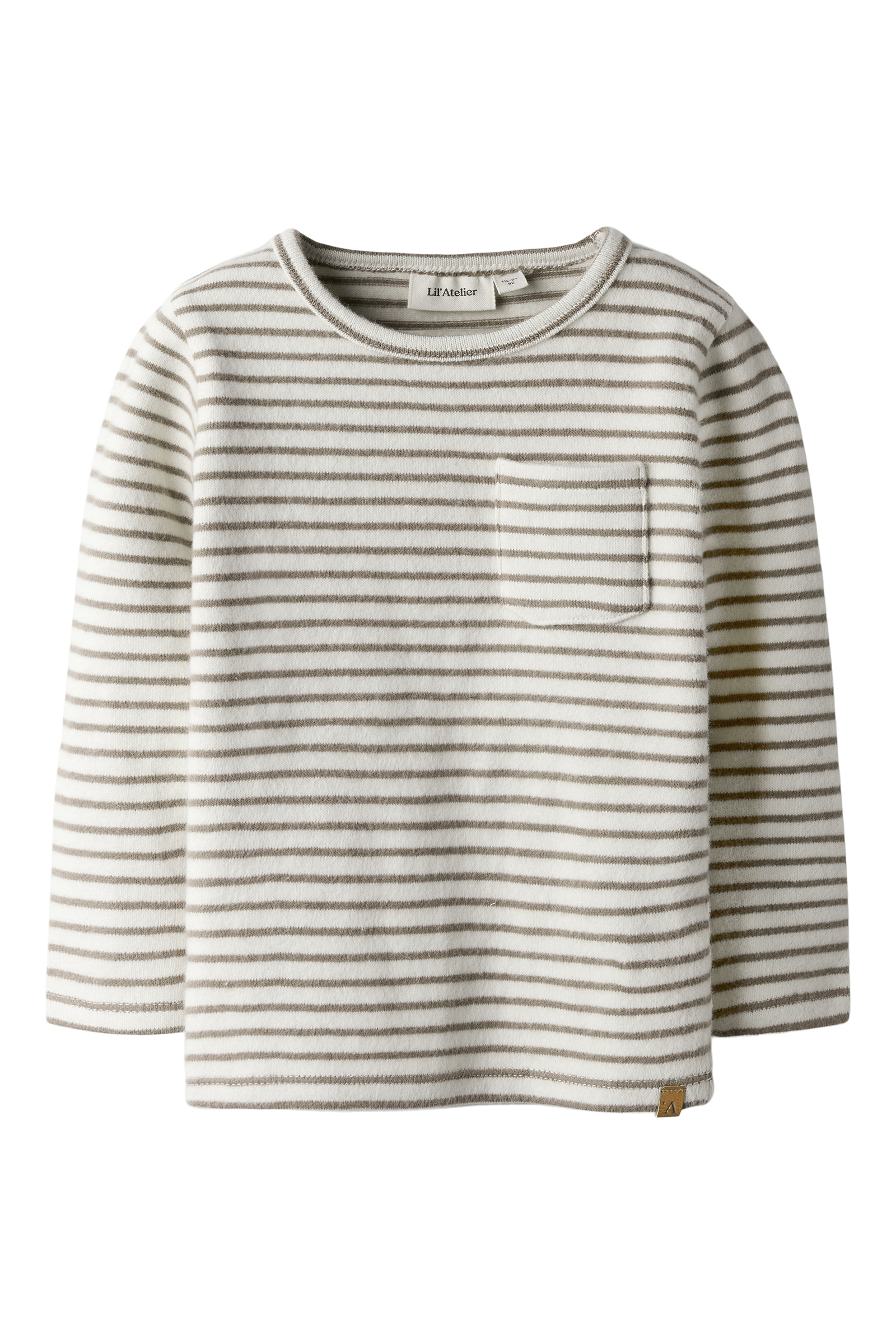 Meisjes blouse lange mouw grijs