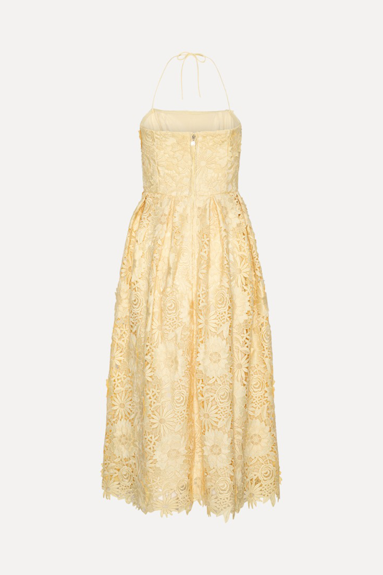 Dames jurk geel