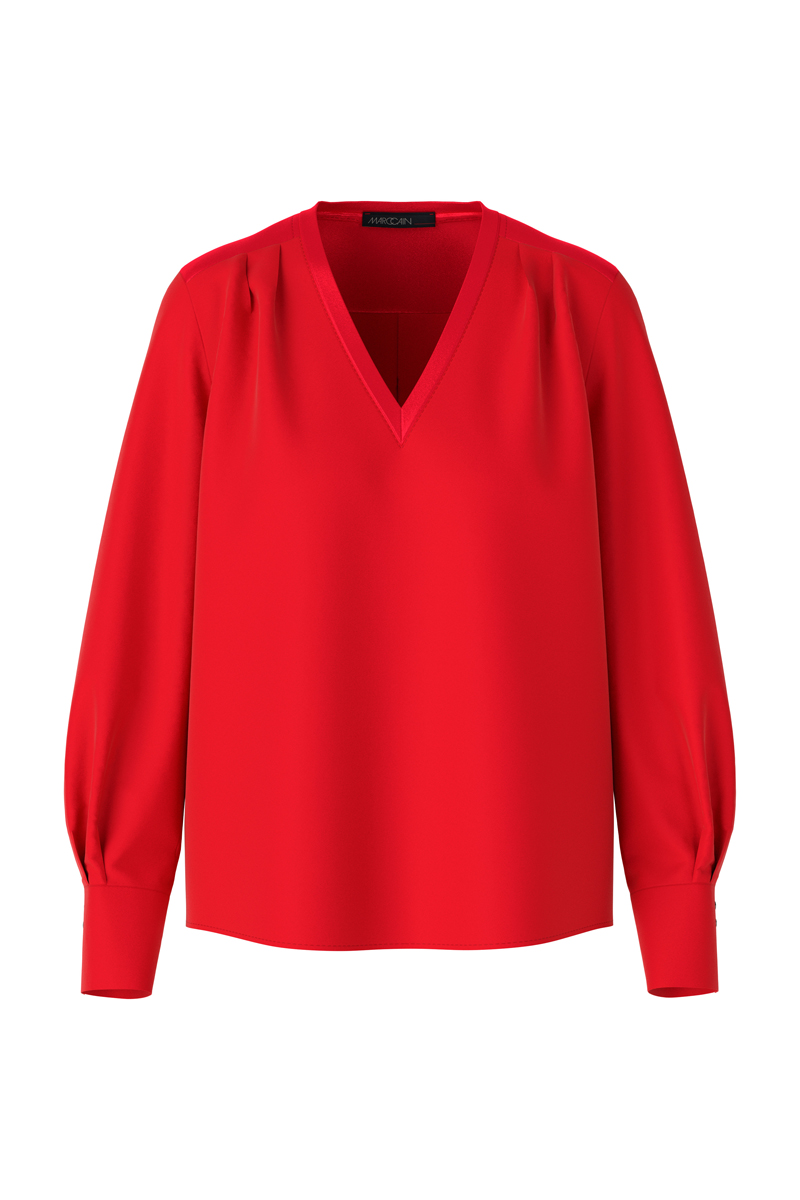 Marc Cain BLUSE Rood-2 1