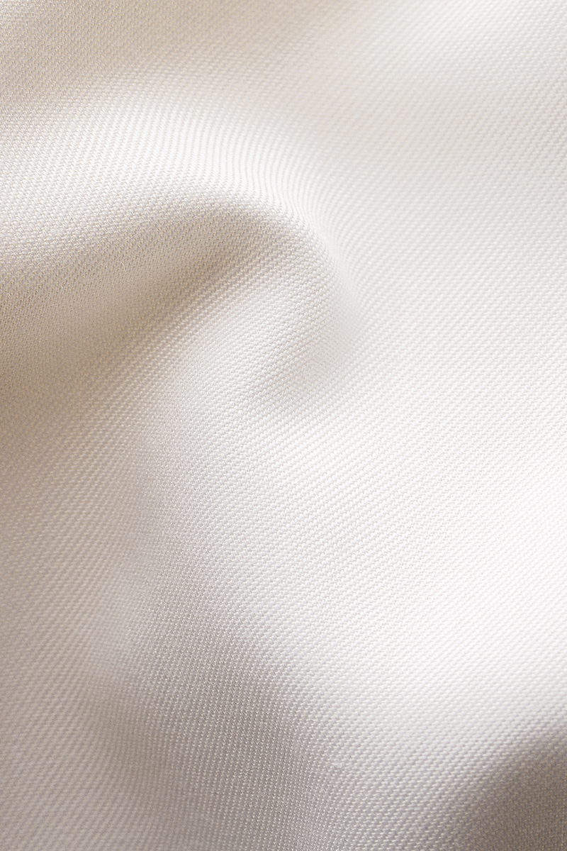 Eton Cont Off White Twill Evening Shirt Ecru-1 5