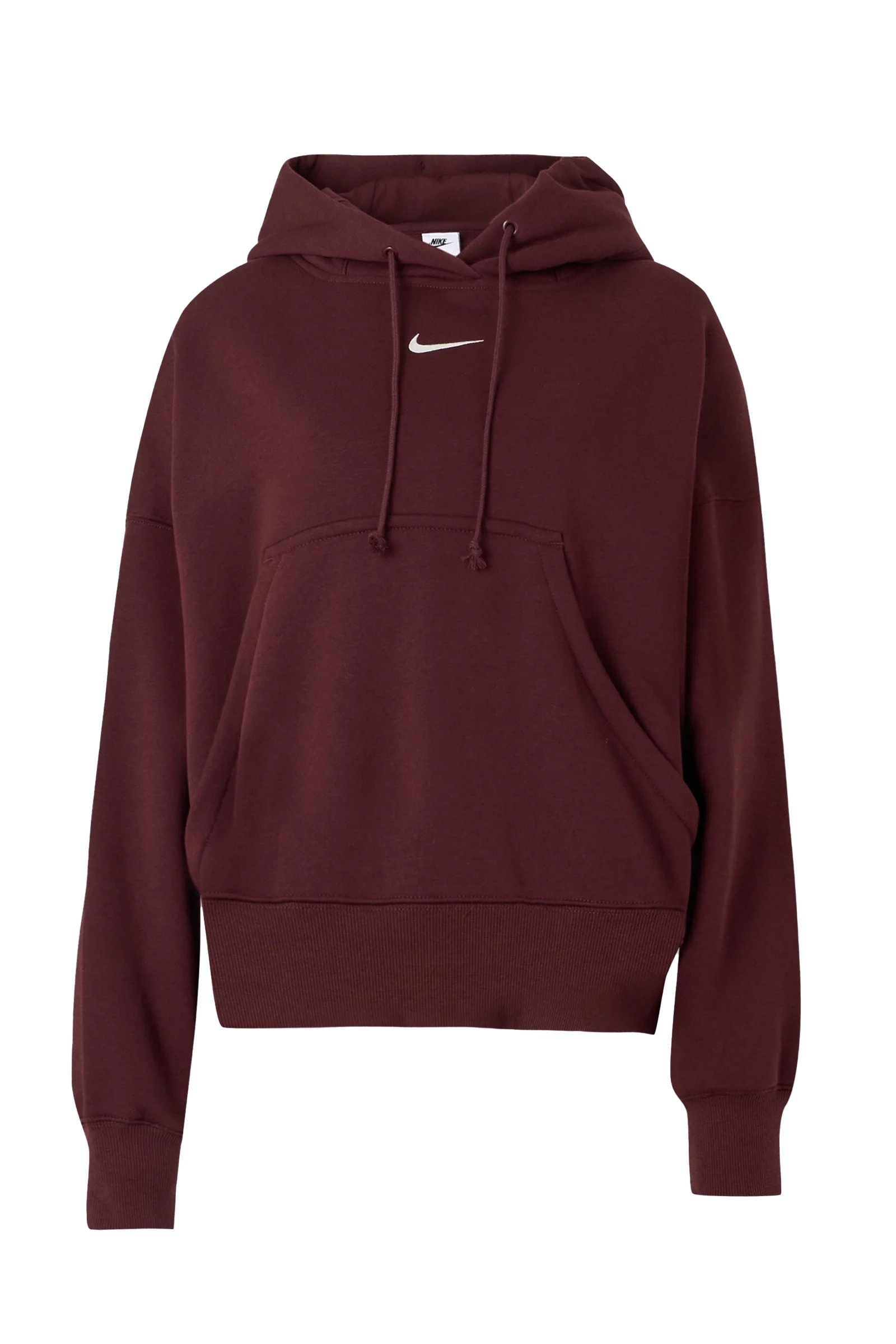 Casual dames hoodie rood