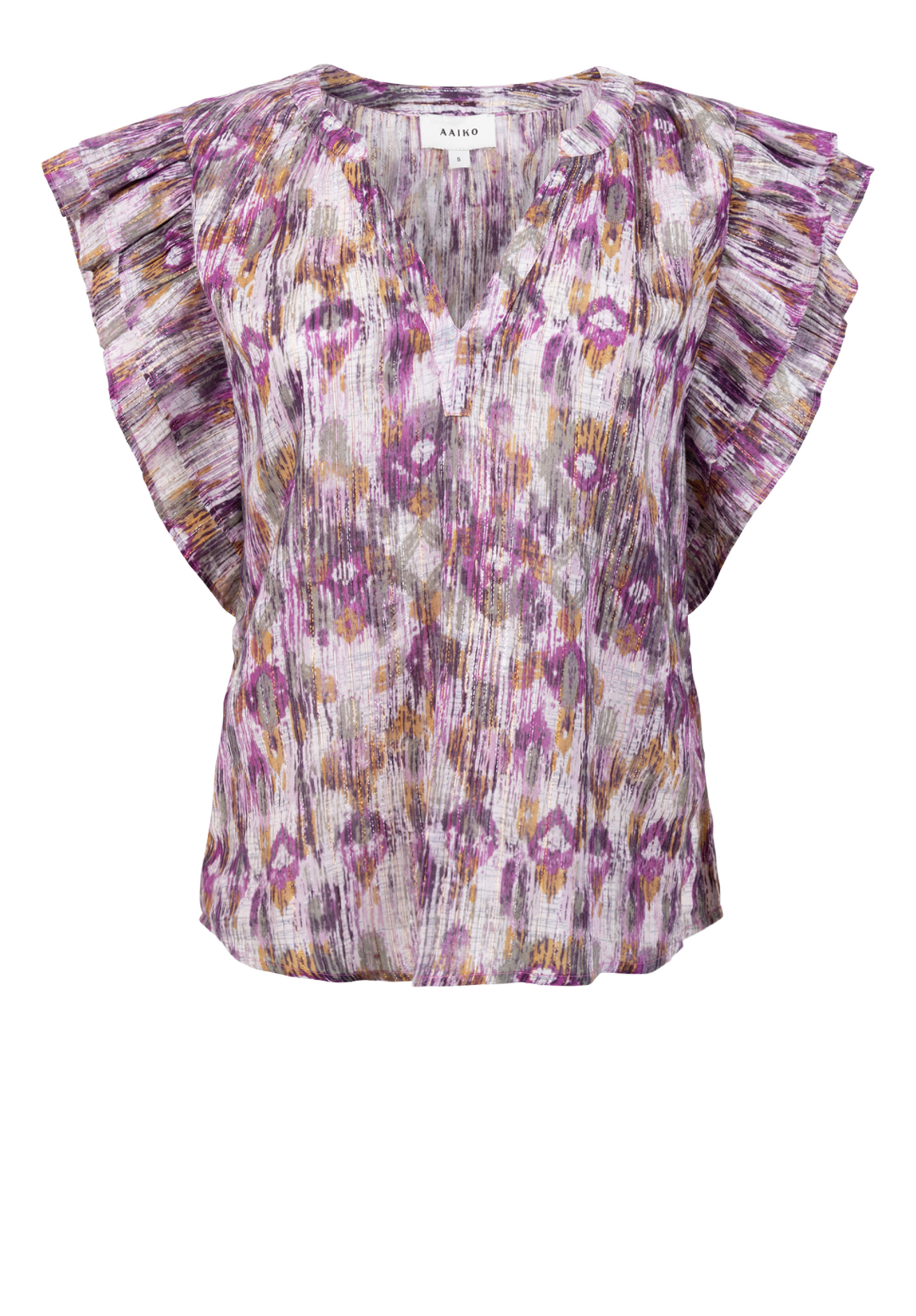 Dames top rose