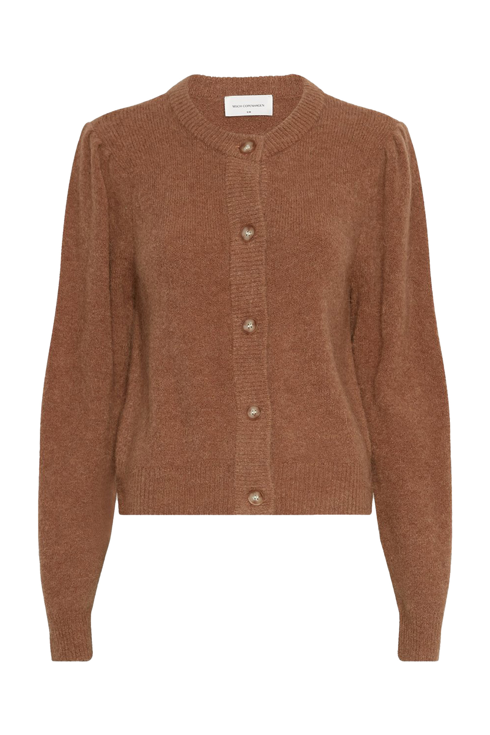 Dames vest bruin
