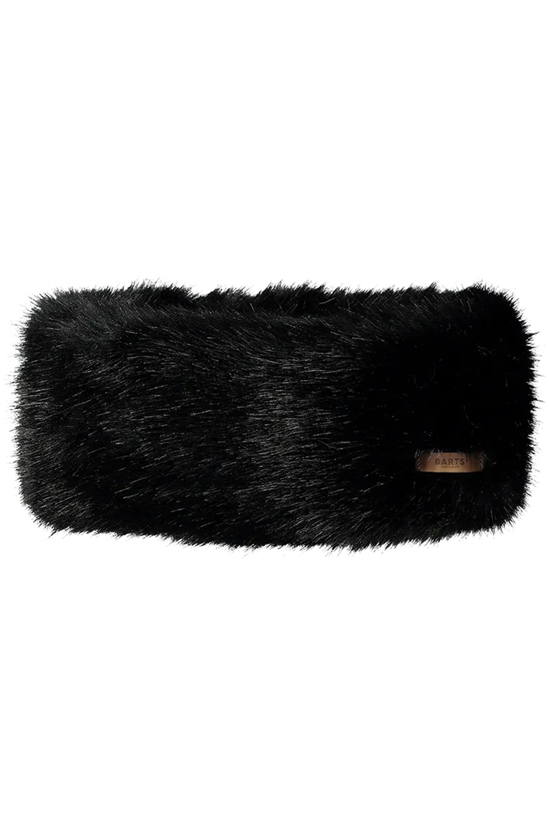 Barts Fur Headband 00169042 Zwart-1 1