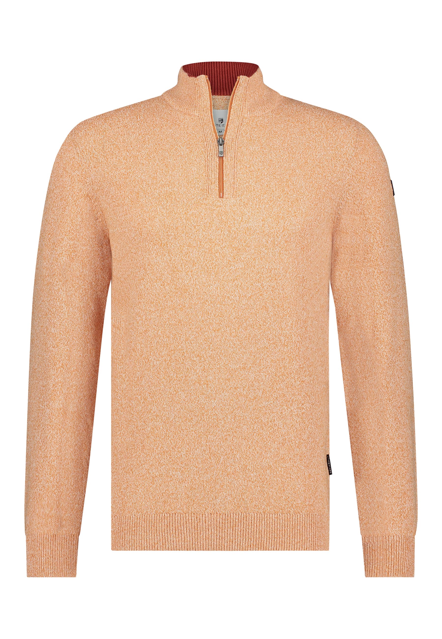 State of Art Pullover Sportzip Pl Oranje-1 1