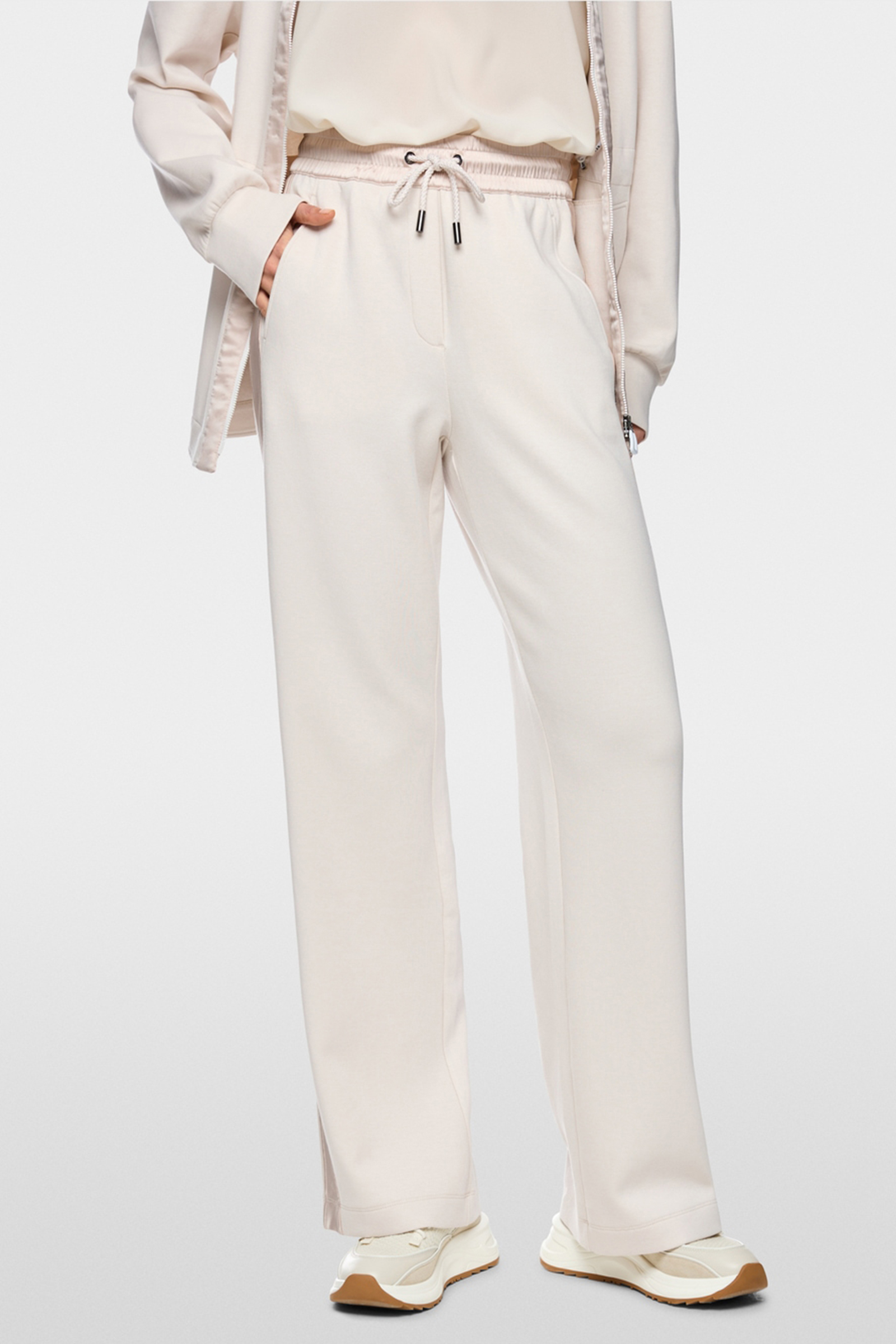 Dames broek grijs