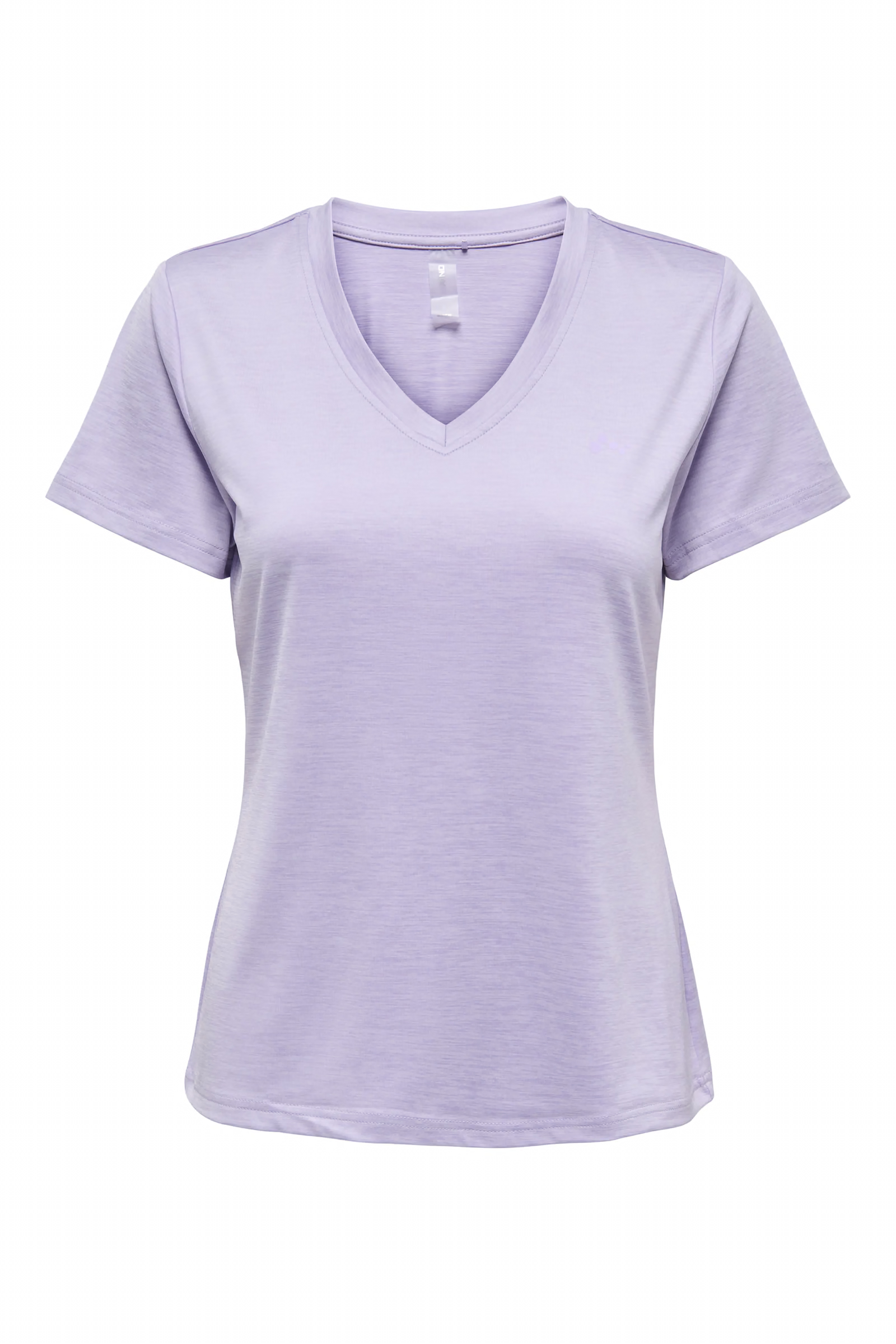 Fitness dames t-shirt km paars
