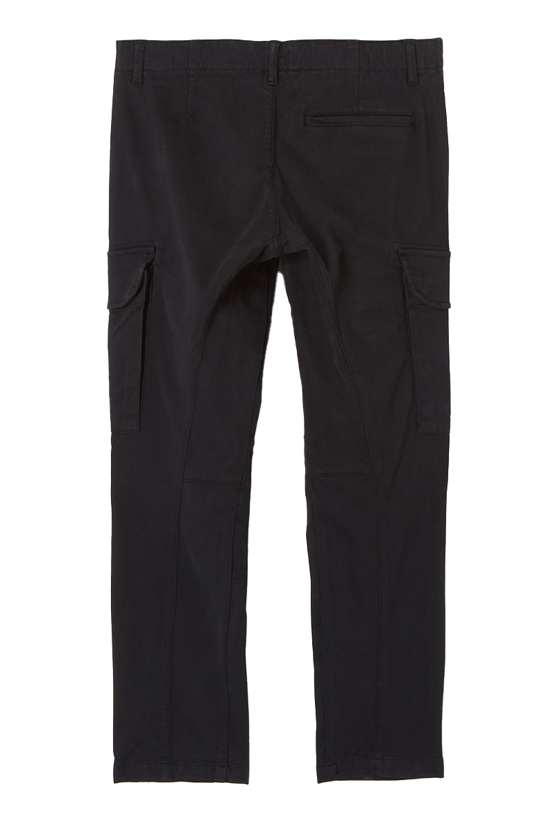 C.P. Company stretch sateen peach cargo pants Zwart-1 2