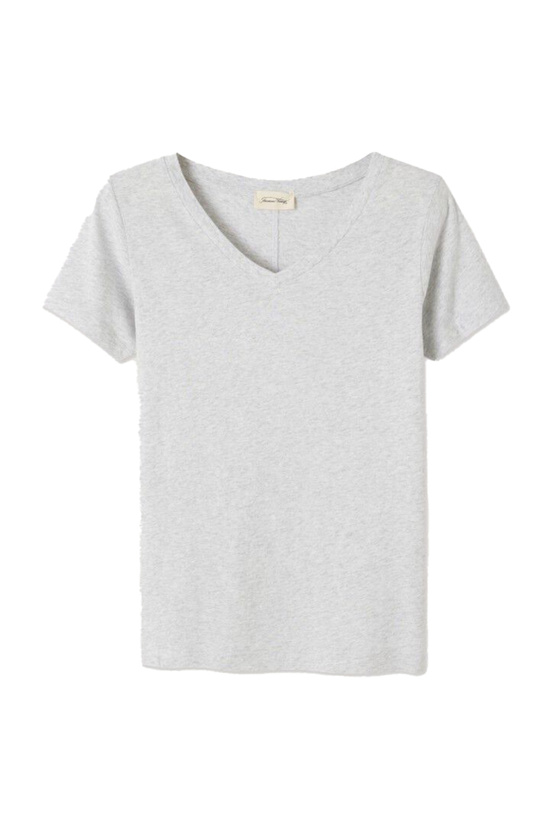 Dames t-shirt korte mouw grijs