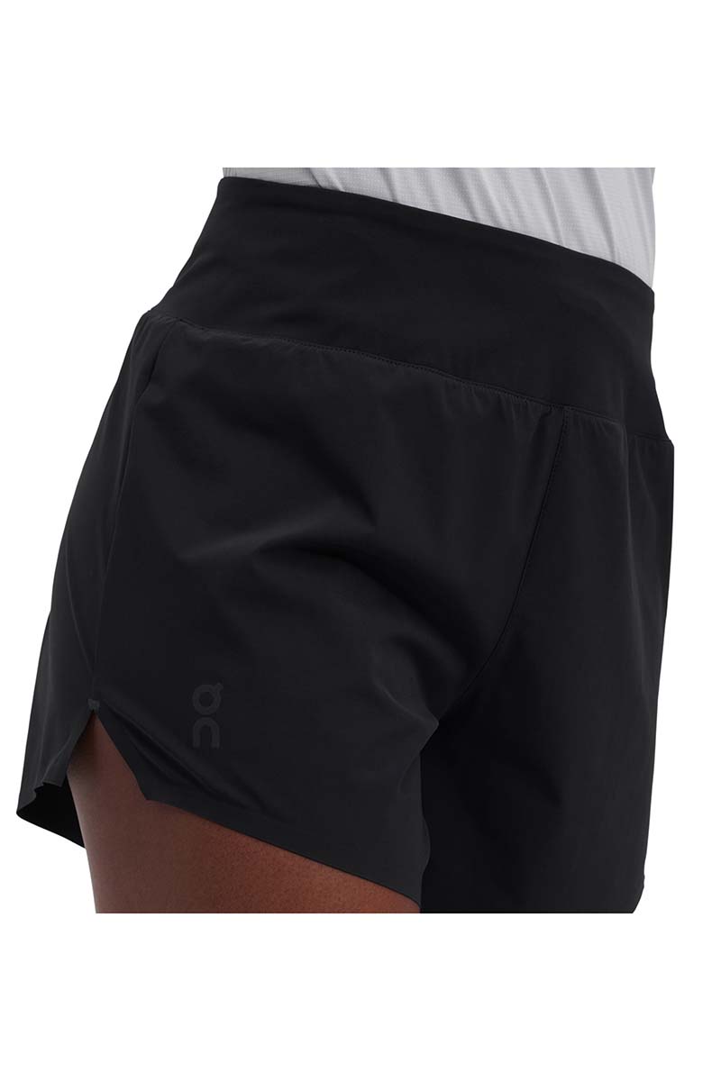 Running dames short zwart
