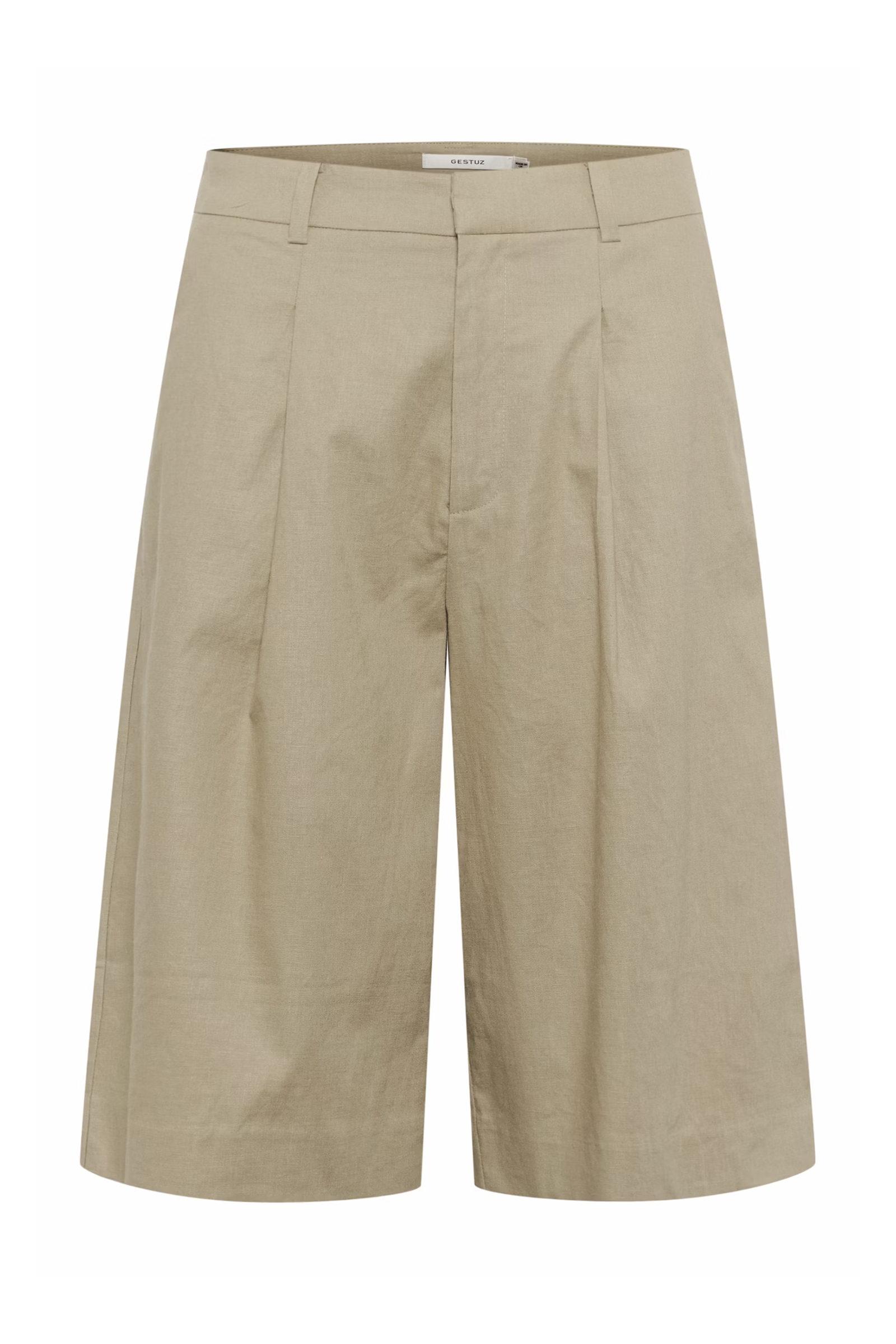 Dames short bruin