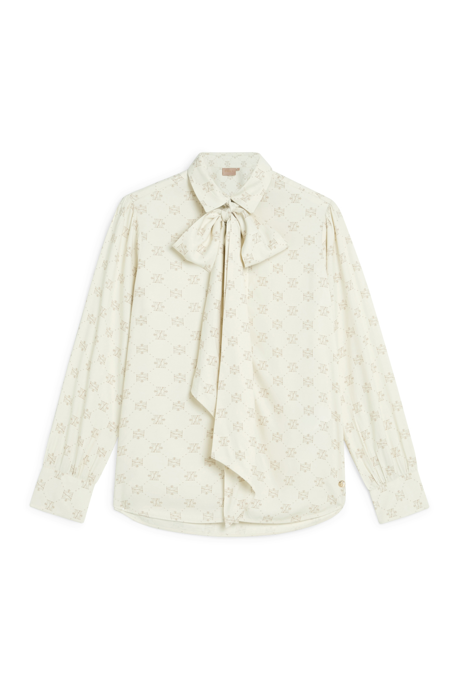 Dames blouse lange mouw ecru