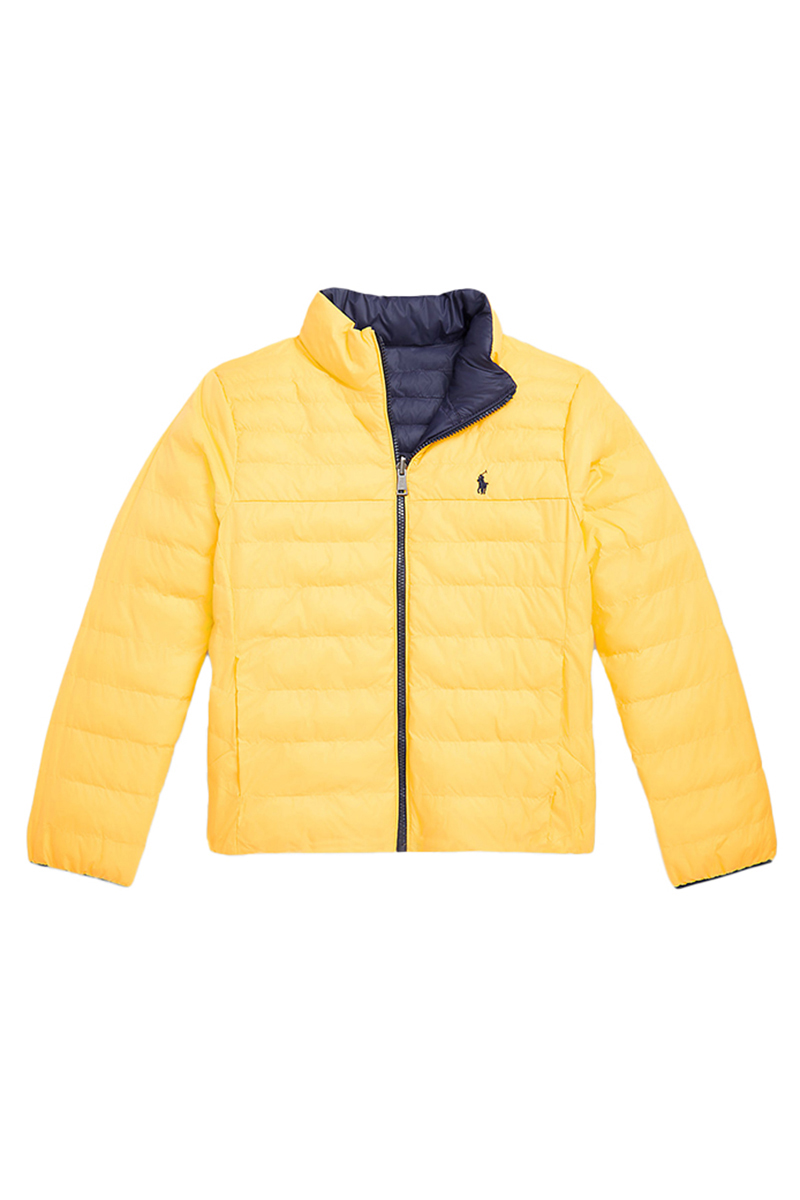 Jongens jas blauw