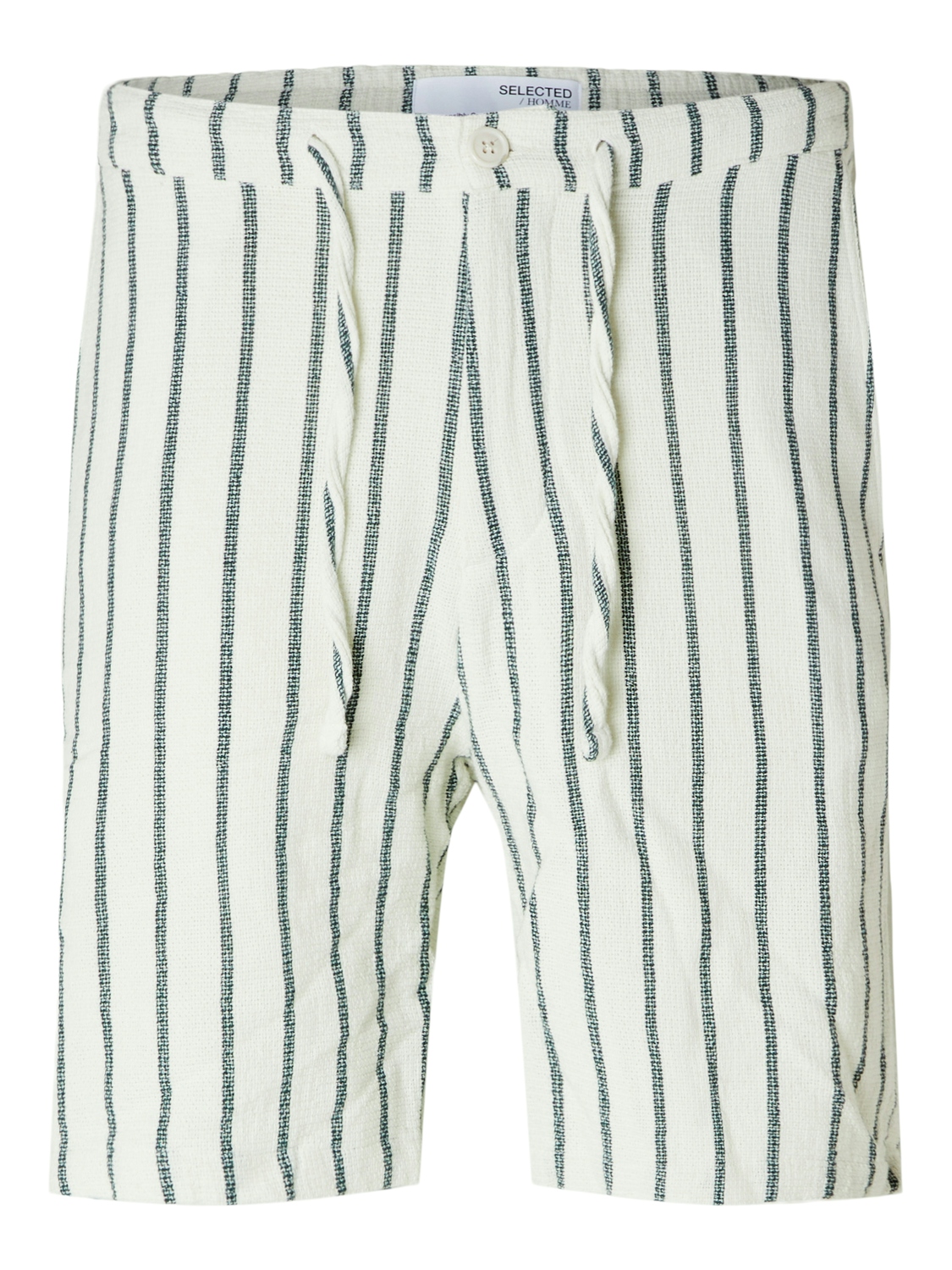 Selected SLHREG-BRODY-SAL SHORTS 230396001-Eden/Stripes 1