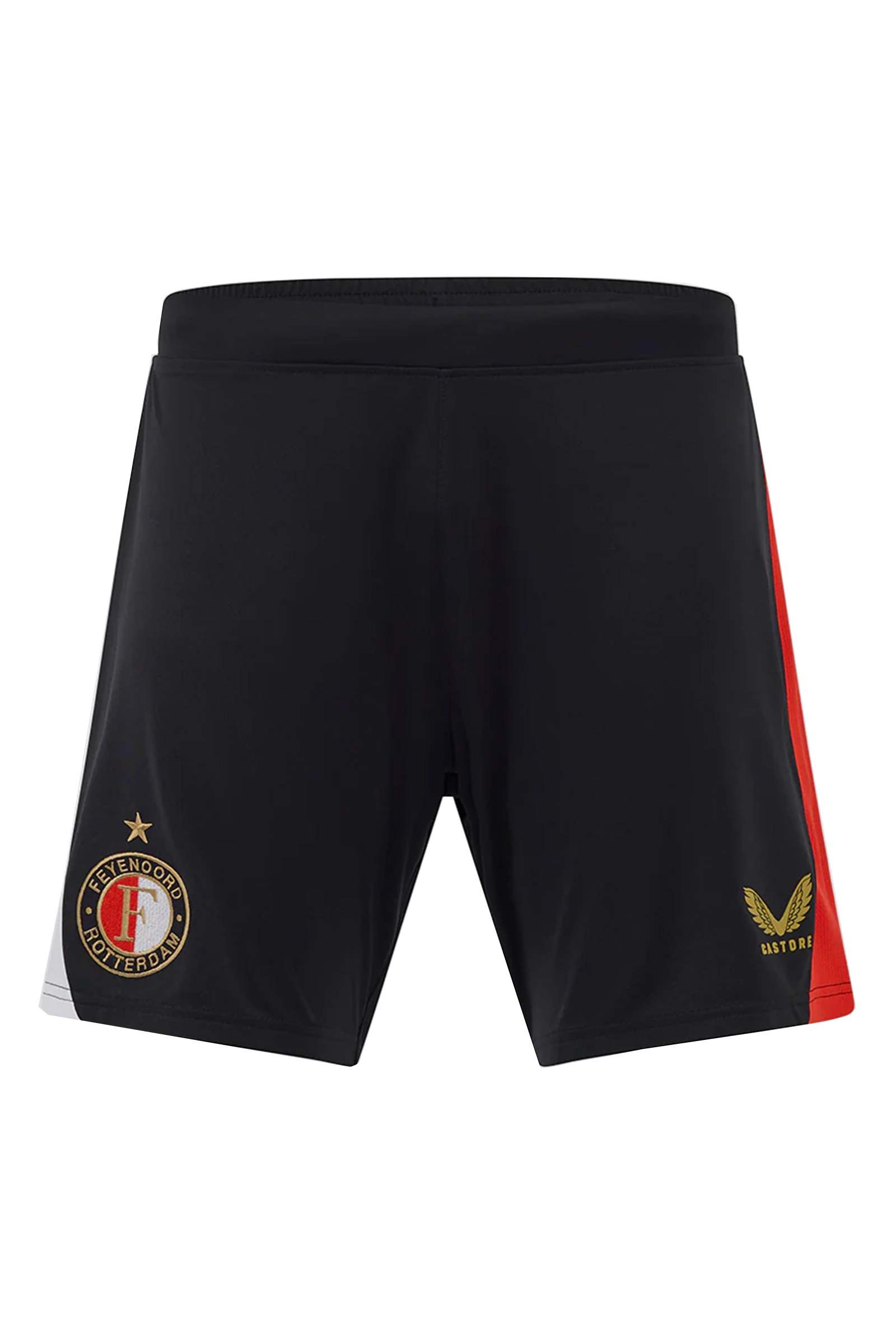 Castore Feyenoord Home Short Zwart-Wit 1