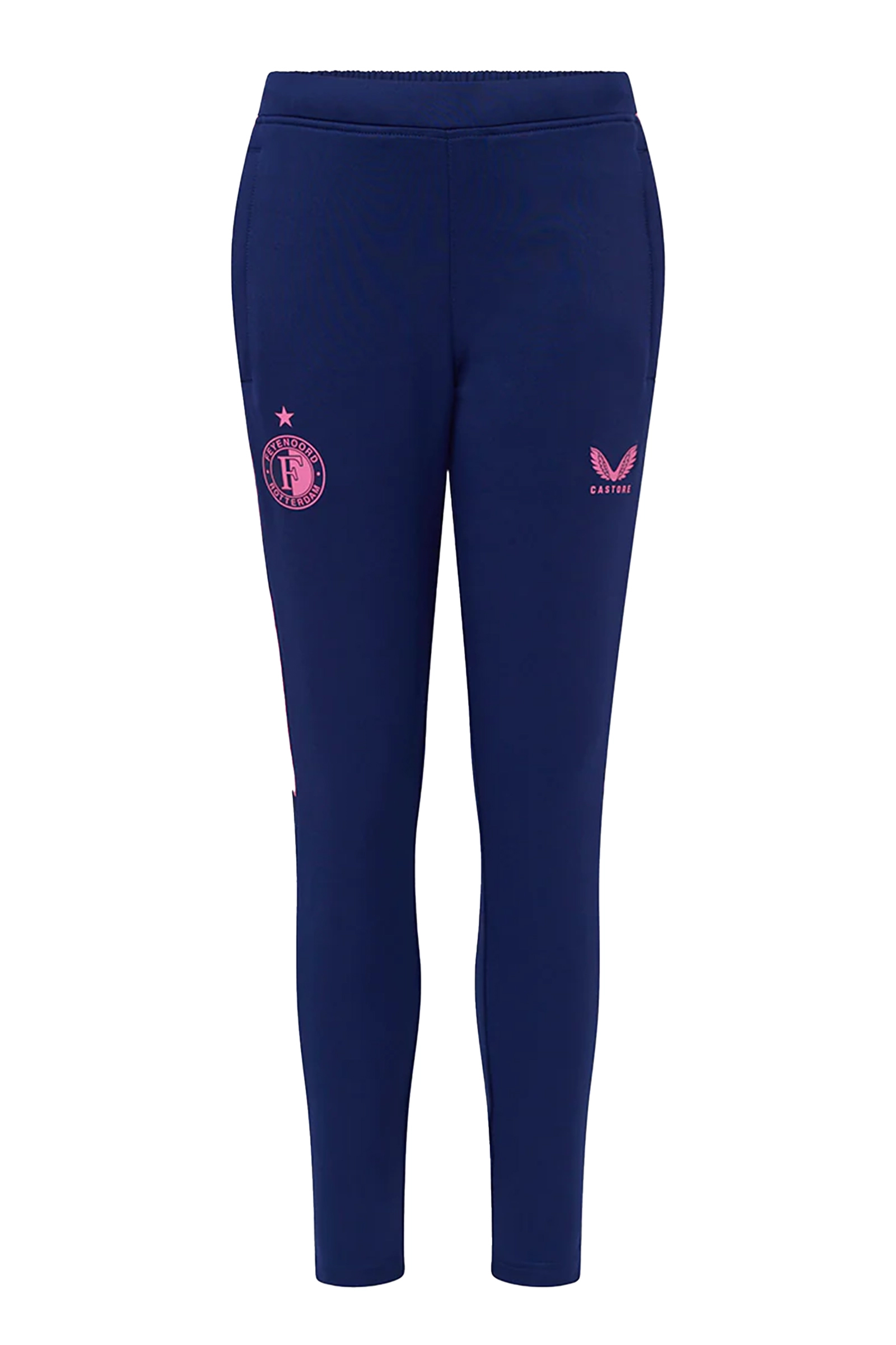 Voetbal jongens short replica blauw