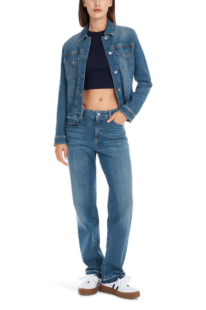 Dames jeans blauw