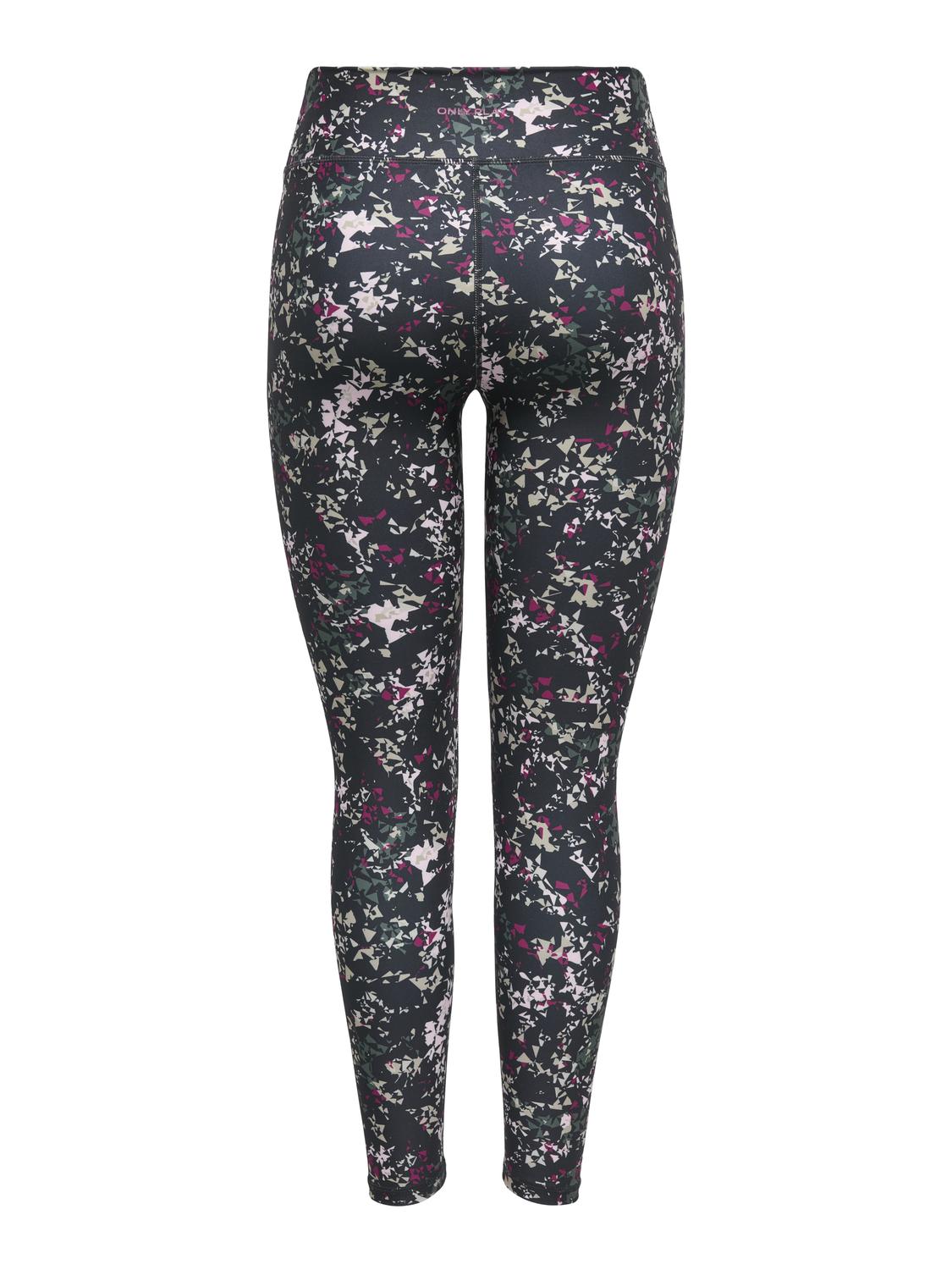 Fitness dames trainingsbroek blauw