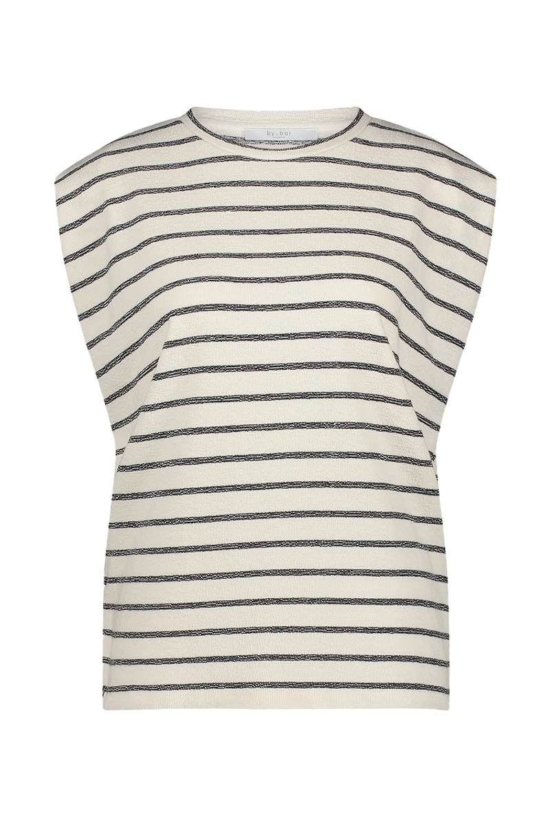By Bar Diede breton stripe Ecru-1 1