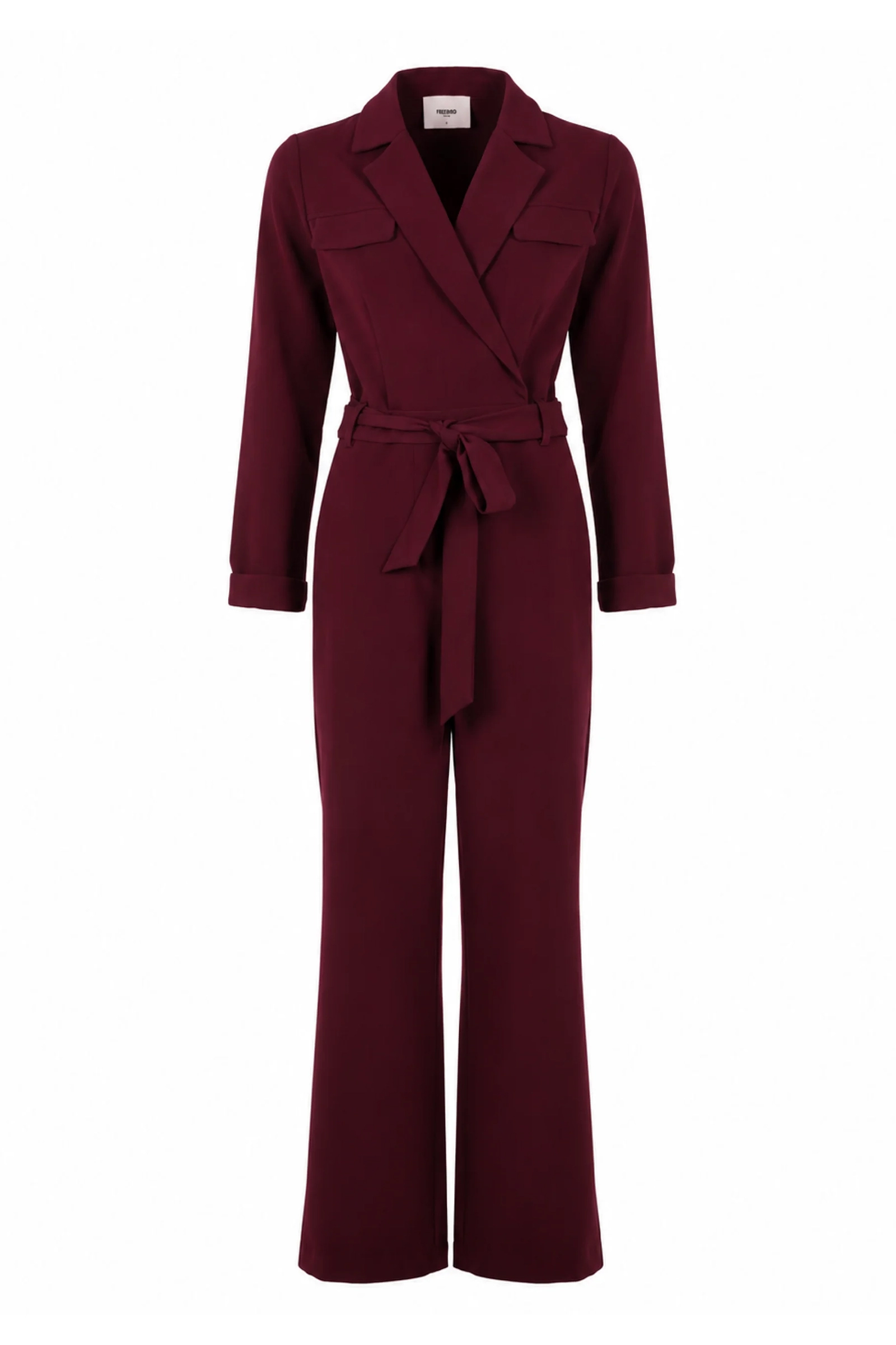 Dames jumpsuit/tuinbroek rood