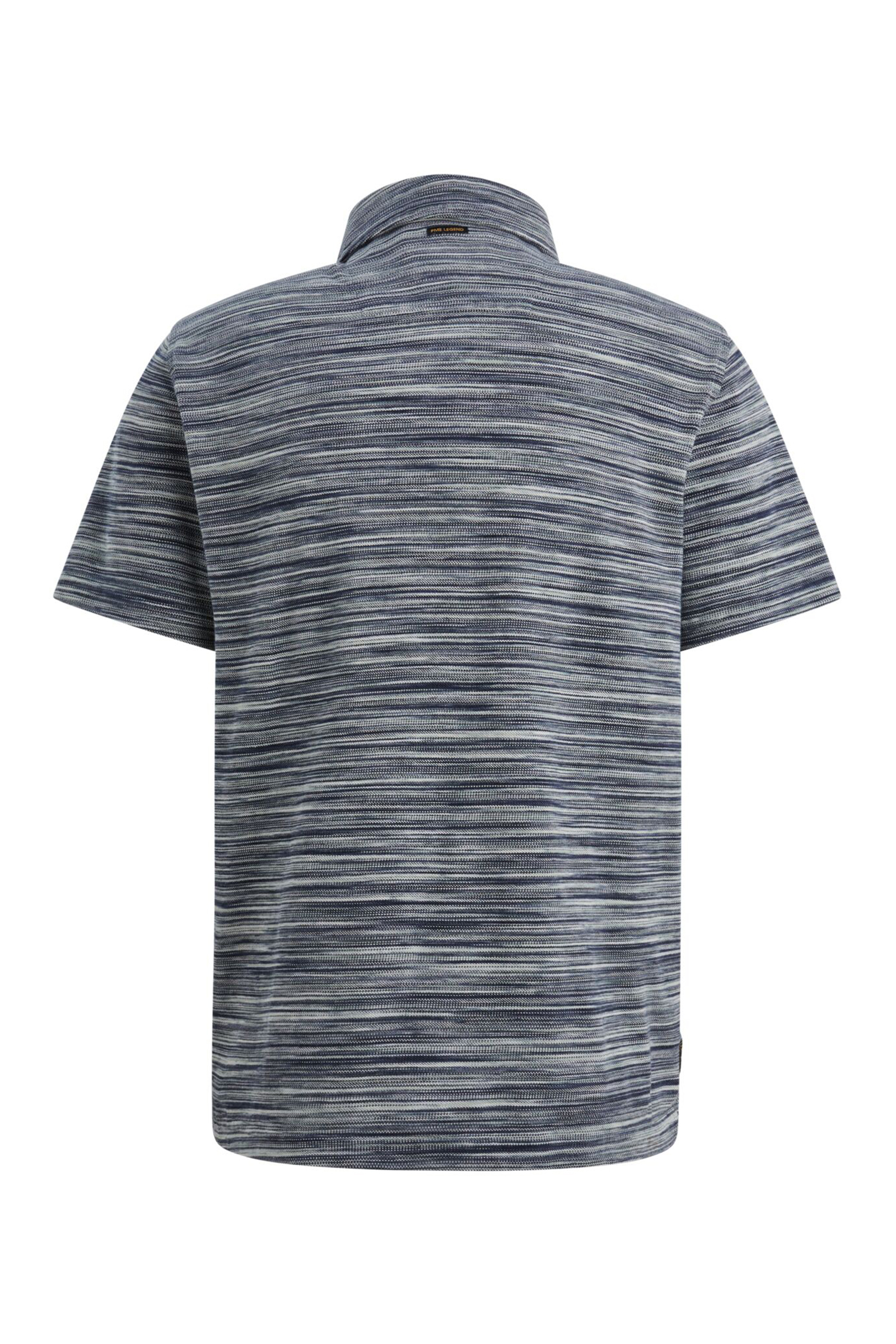Heren overhemd lm casual blauw