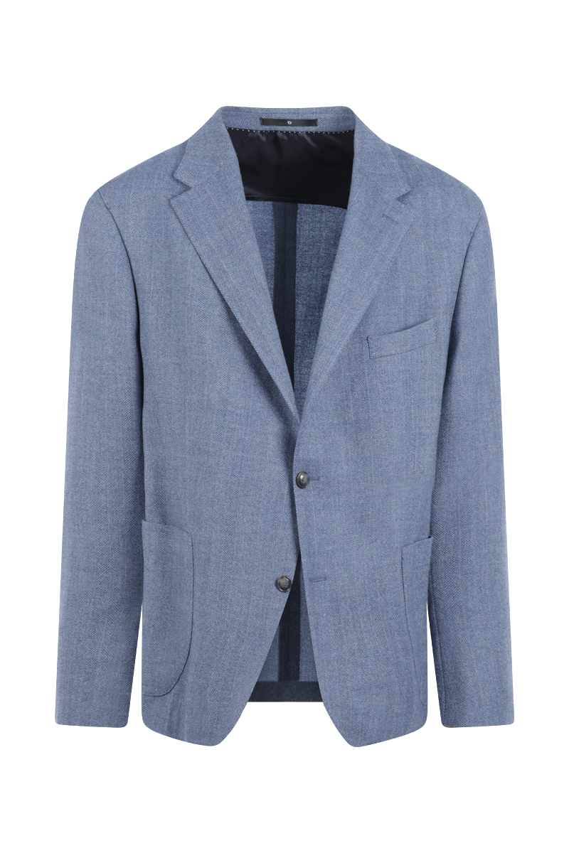 Heren colbert blauw