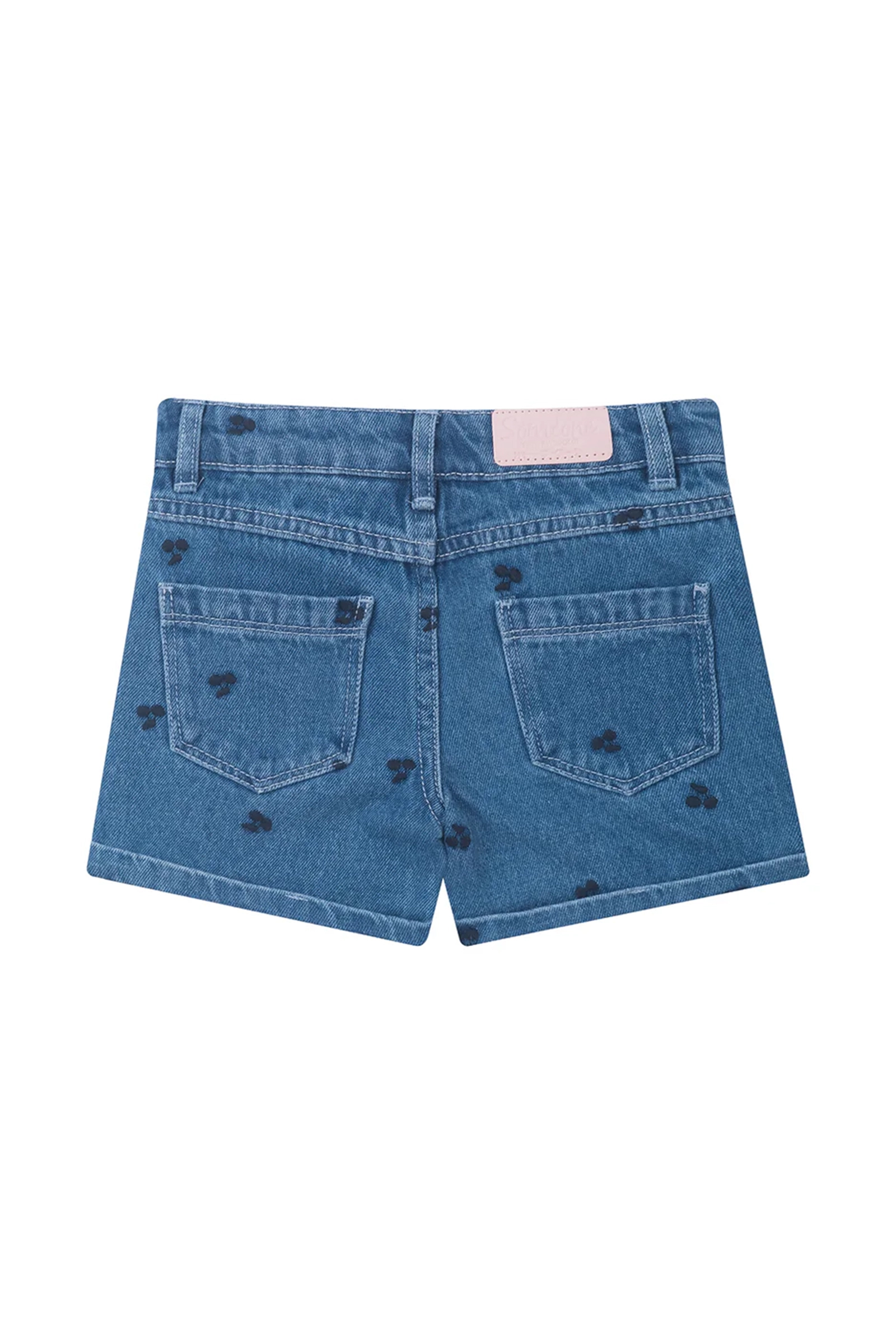 Meisjes short blauw