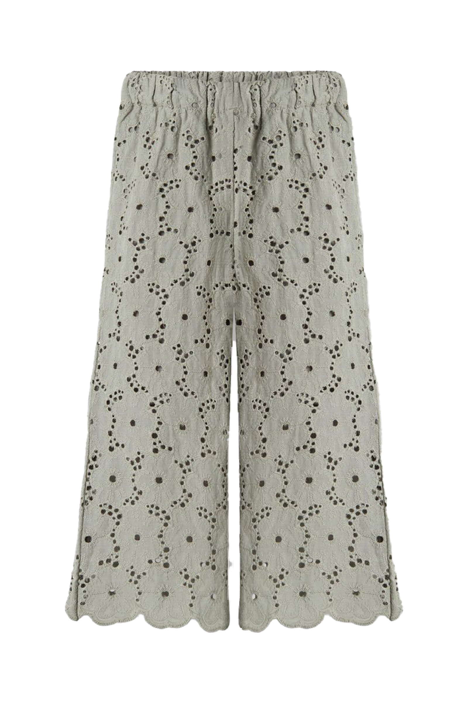 LIL' ATELIER NMFDALLY WIDE PANT LIL 280176-Forest Fog 2