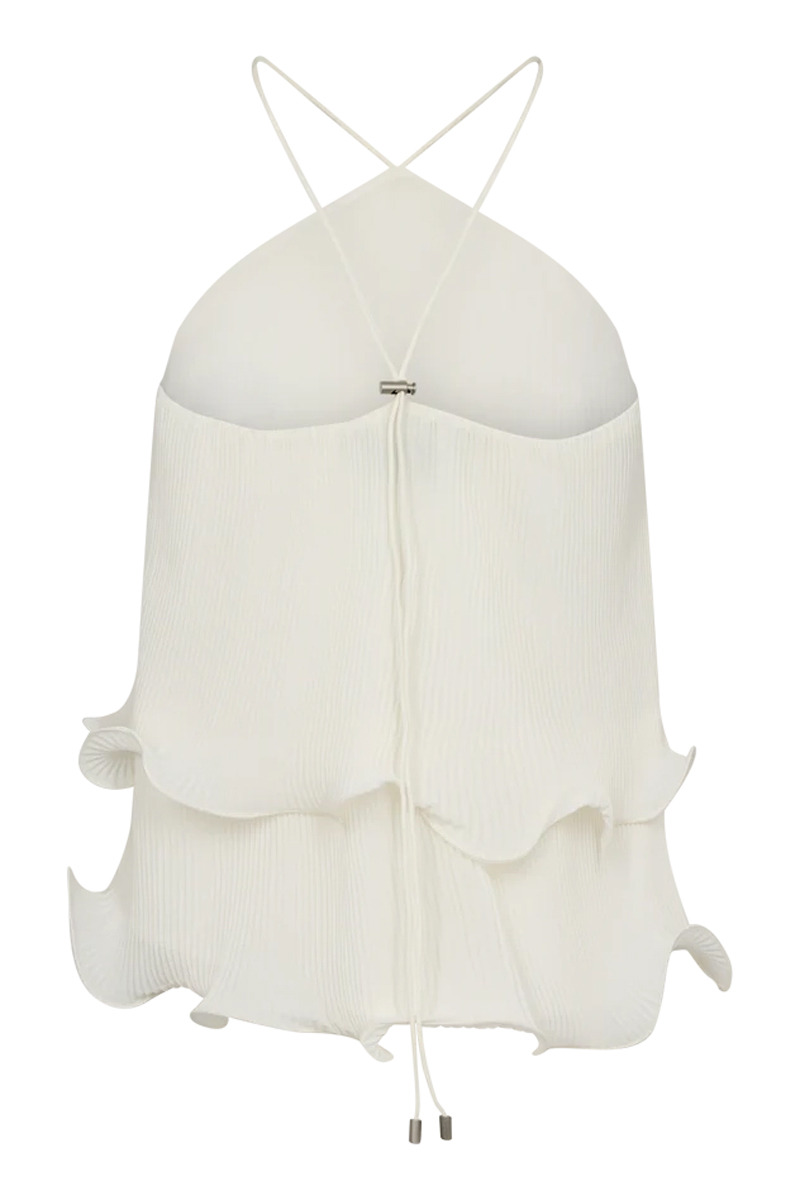 Dames top ecru