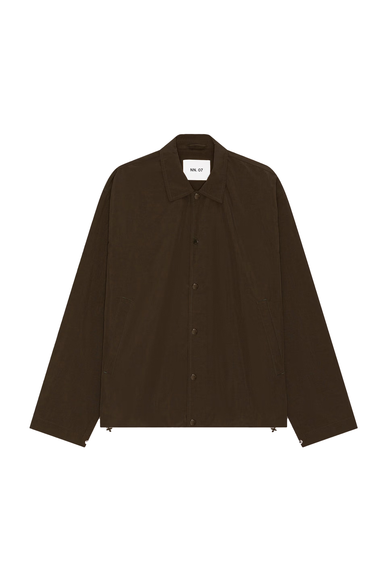 Heren overshirt bruin