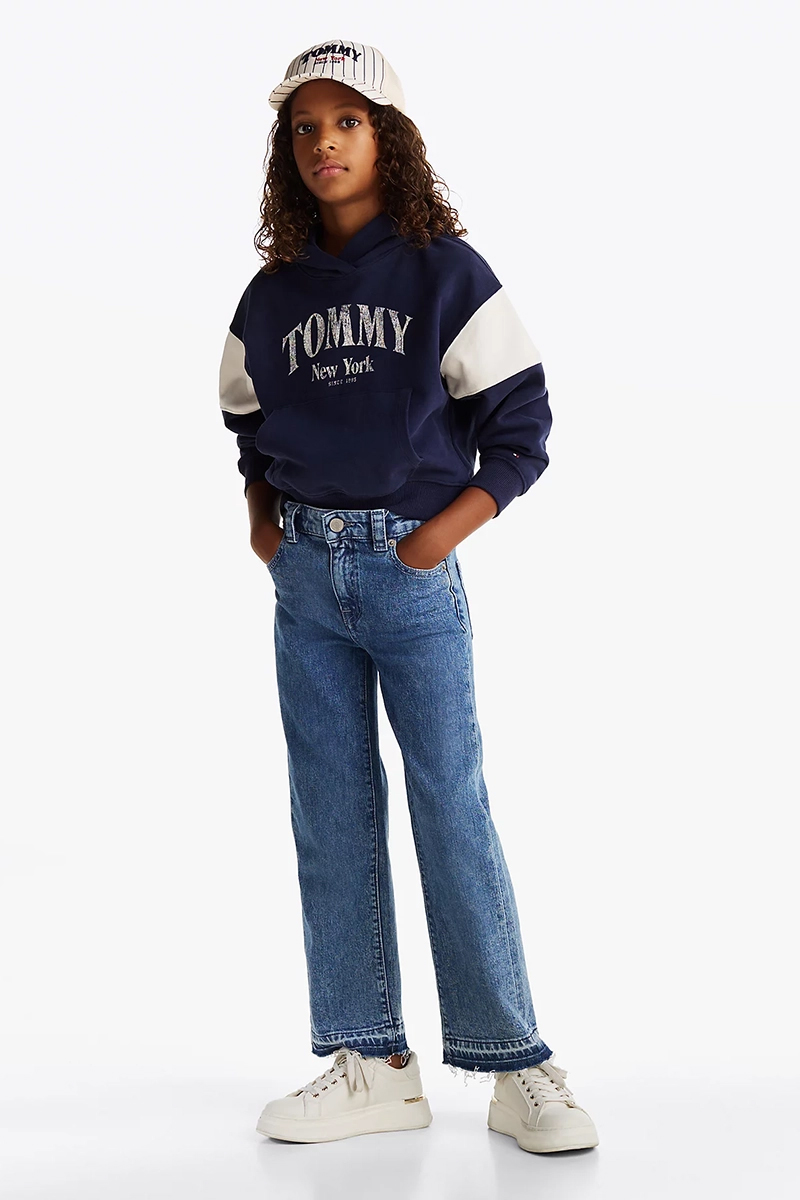 Meisjes sweater blauw