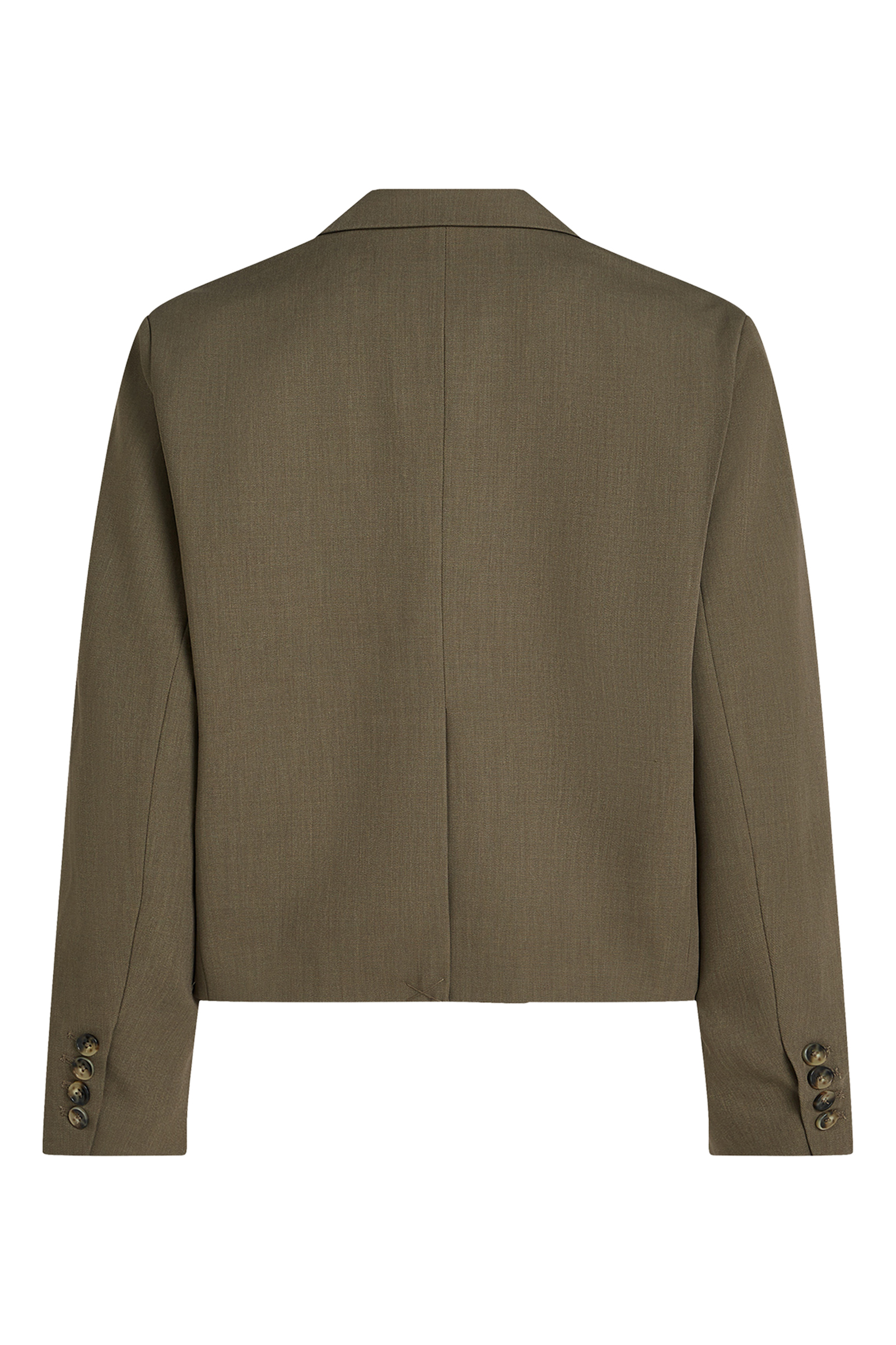 Dames blazer bruin
