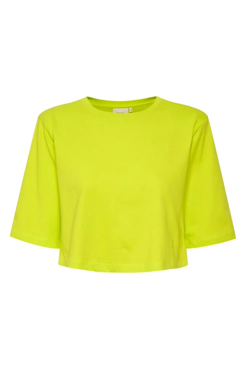 Gestuz JoryGZ cropped tee Geel-1 1