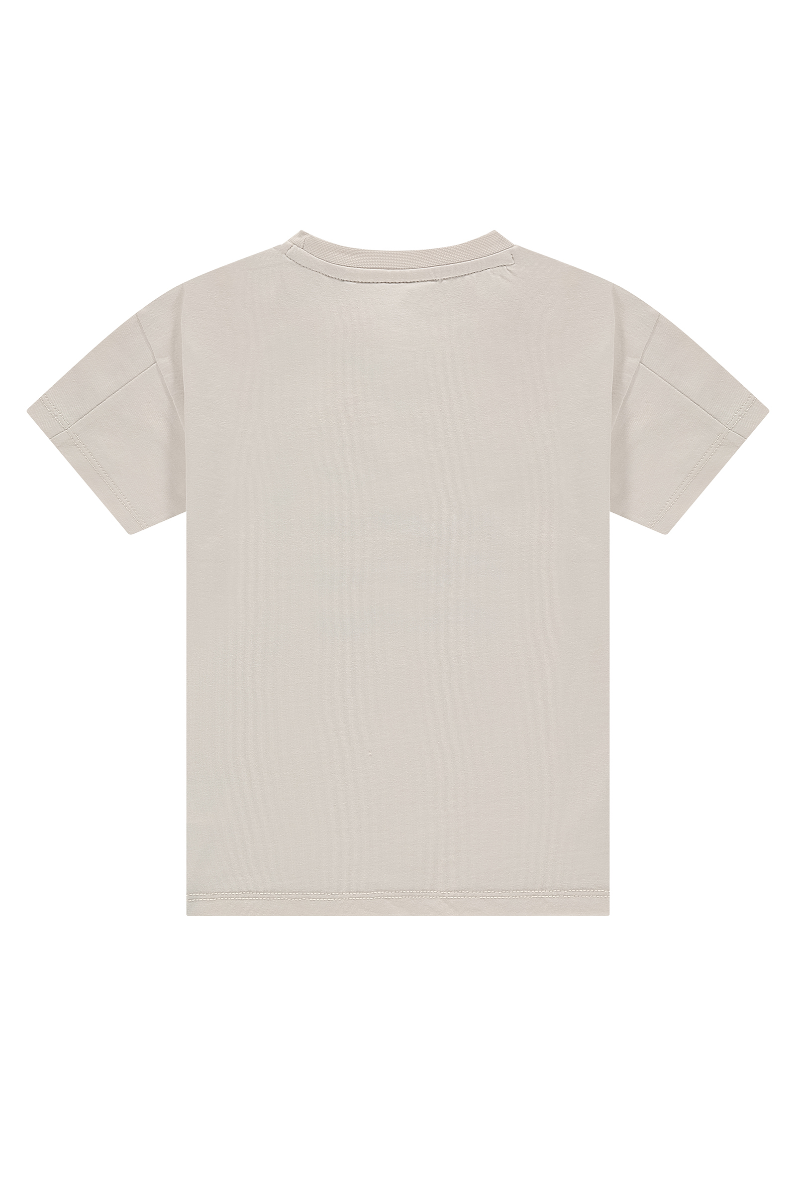 Jongens t-shirt korte mouw ecru