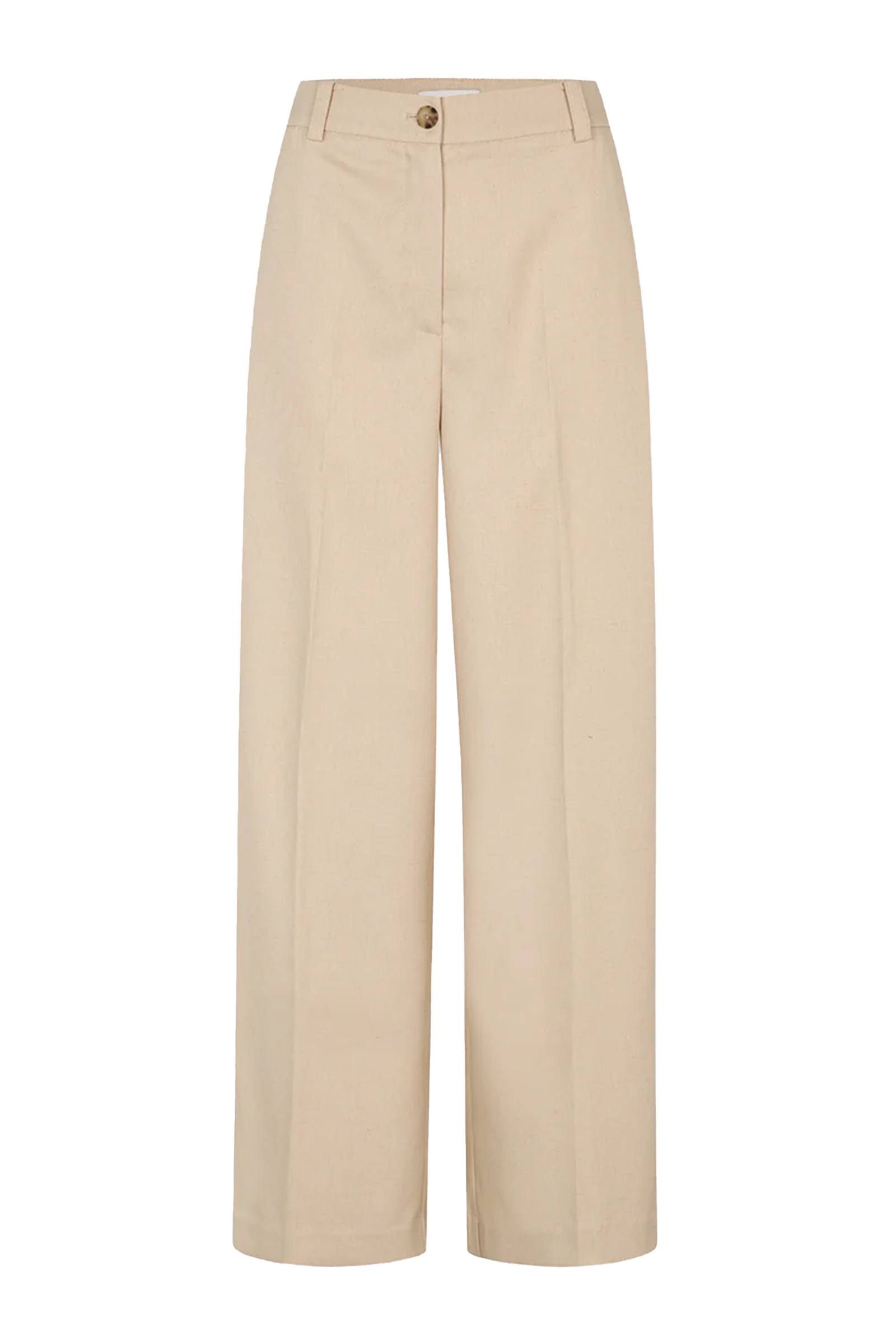 Dames broek bruin