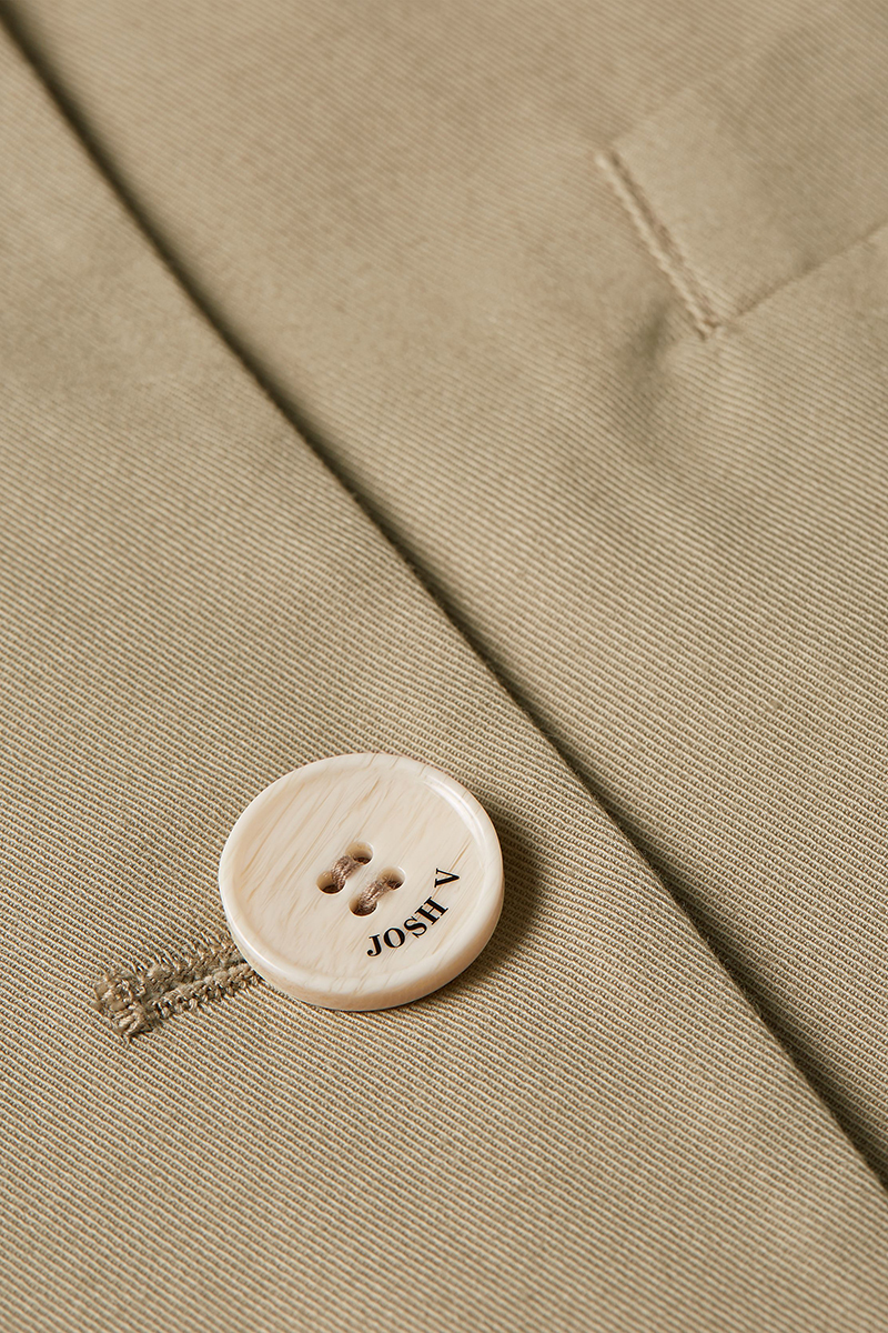 Dames blazer bruin