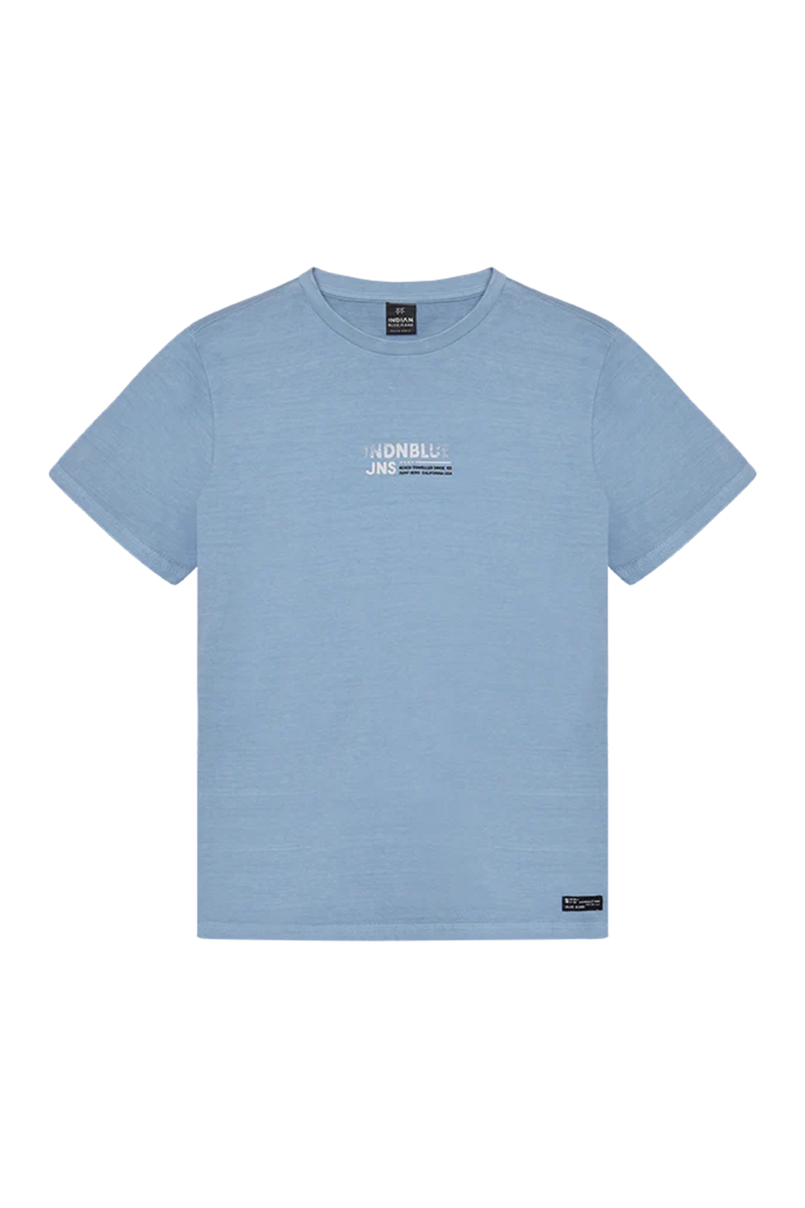 Jongens t-shirt korte mouw blauw