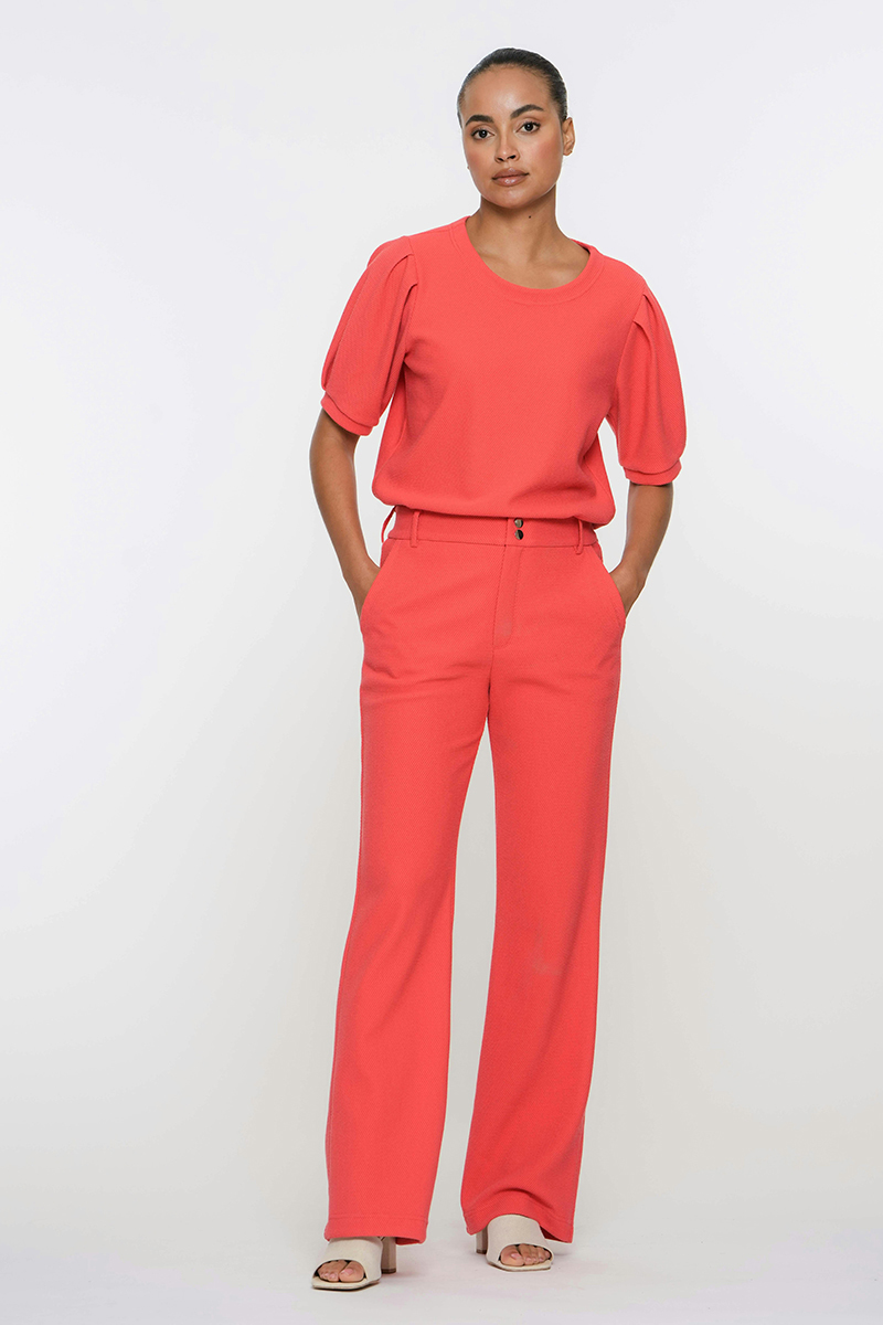 Dames broek rood