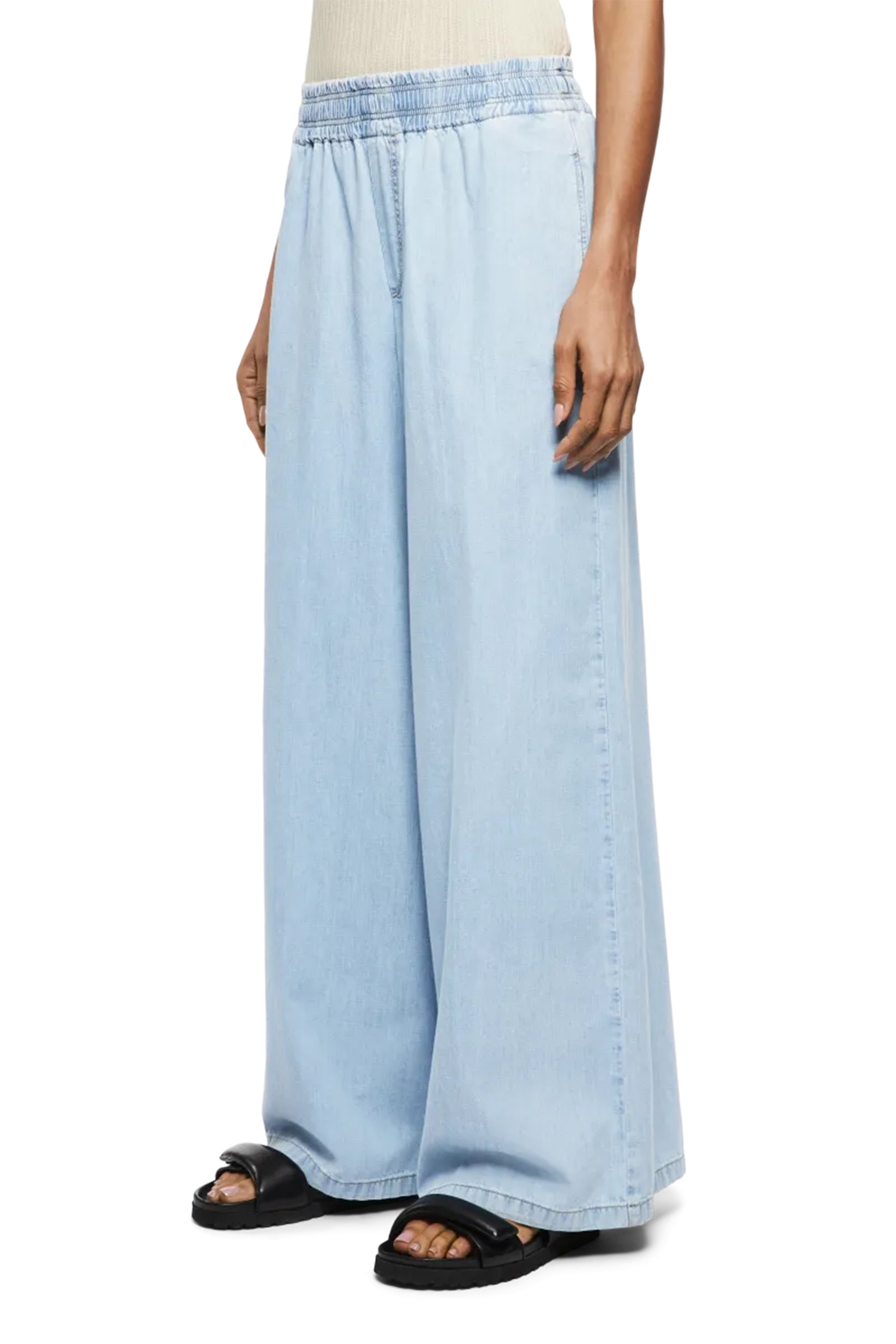 Dames broek blauw