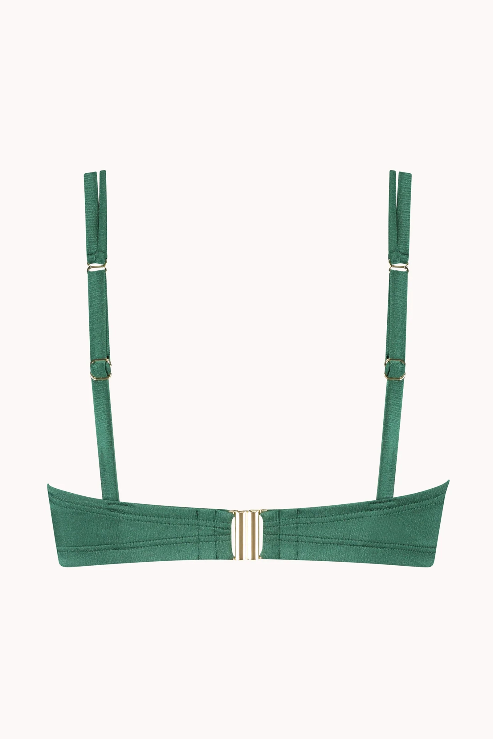 Bad/beach dames bikini top groen