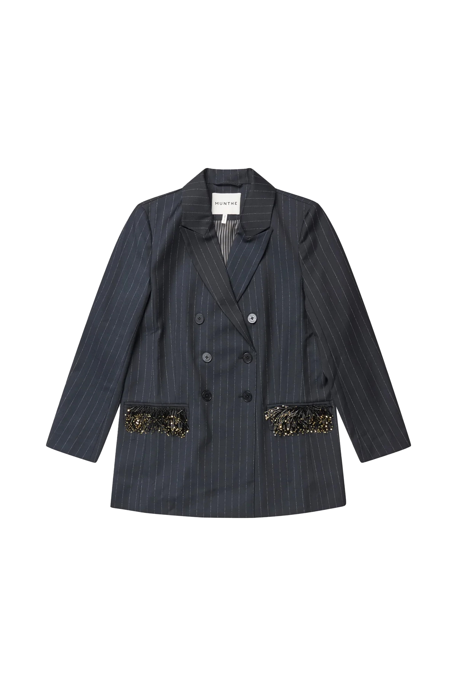 Dames blazer blauw