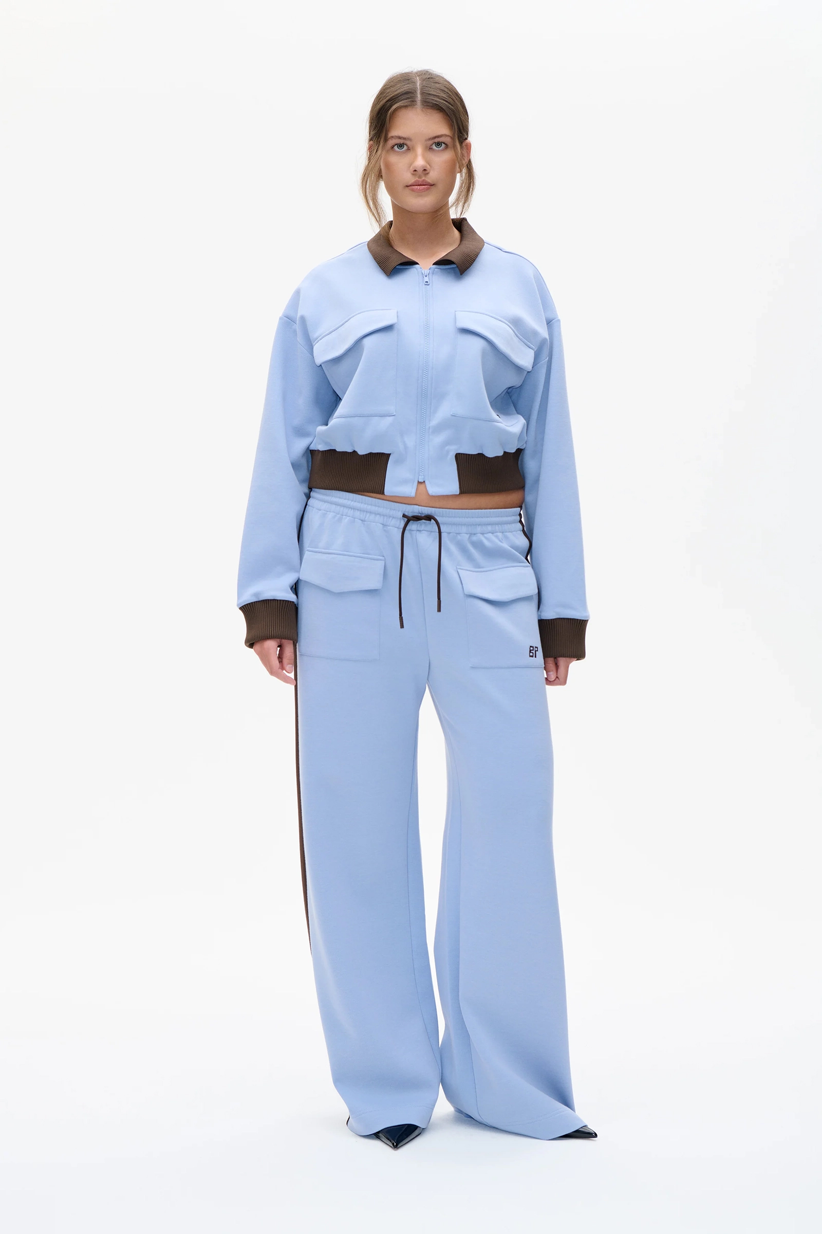 Dames broek blauw