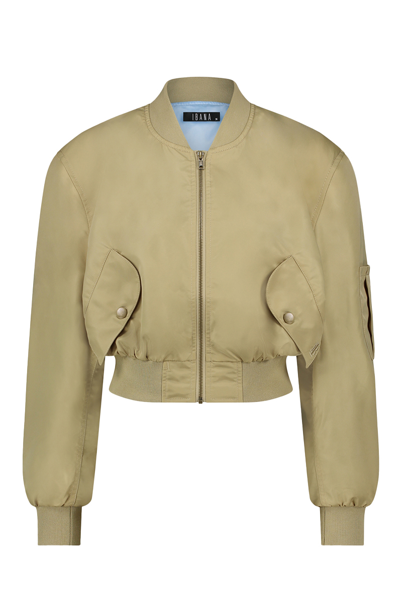 Dames jas groen